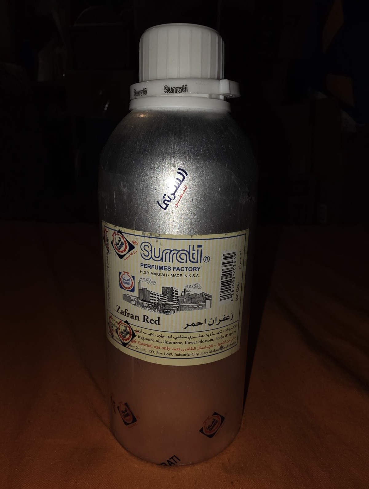 Sumrati Zafran Red Concentrated Perfume Oil 500g-10g