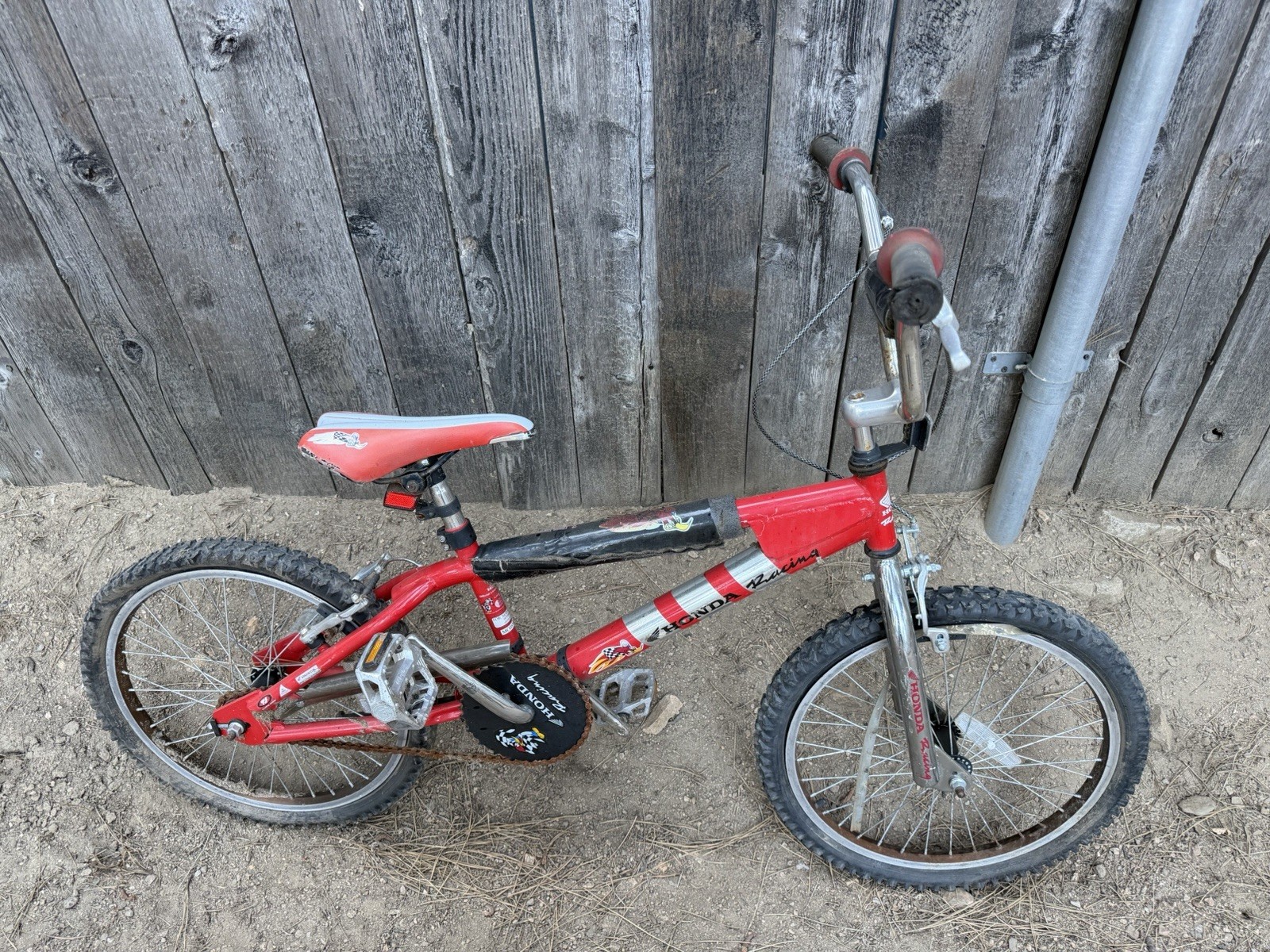 Honda Racing Prodigy BMX Bike 2002 Mid School Red Rare Vintage Honda Racing Prodigy BMX Bike 2002 Mid School Red Rare Vintage