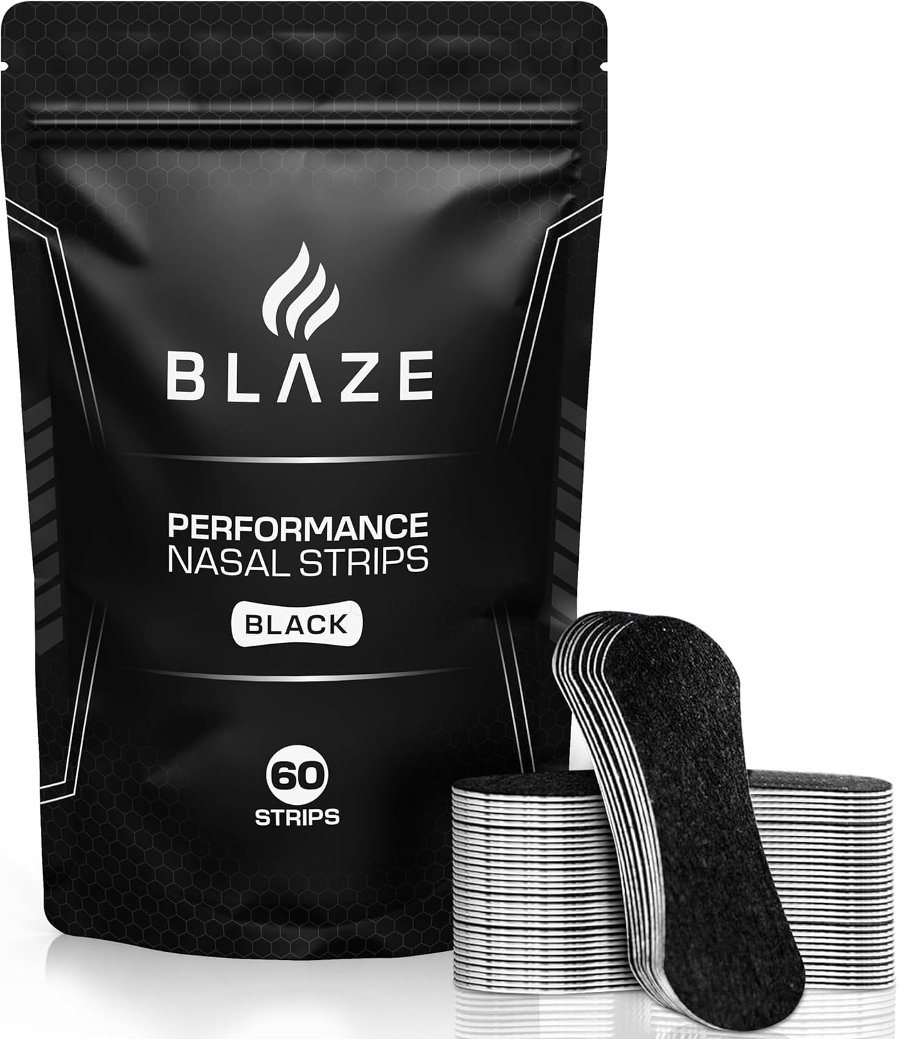 60Pcs Performance Nasal Strips for Breathing Extra Strenght Sweat Proof 60Pcs Performance Nasal Strips for Breathing Extra Strenght Sweat Proof