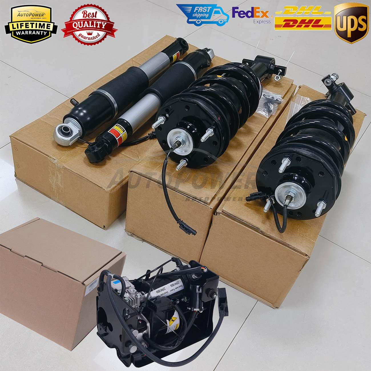 MagneRide Air Suspension Compressor&Absorber Front Rear Shock for Escalade Yukon