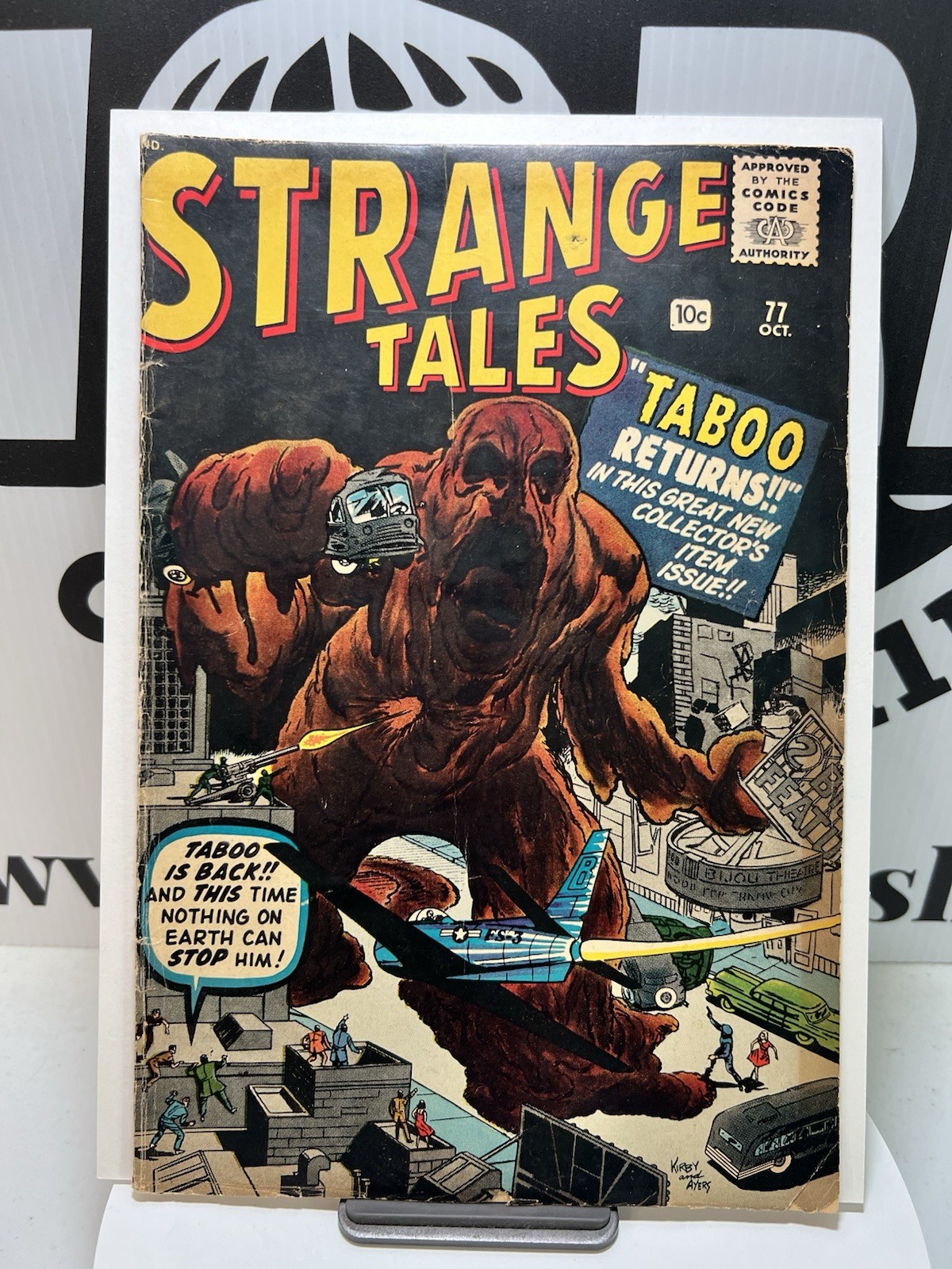 Strange Tales #77 (1960) Kirby Cover Ditko Silver Age Pre-Marvel Key Comic Book