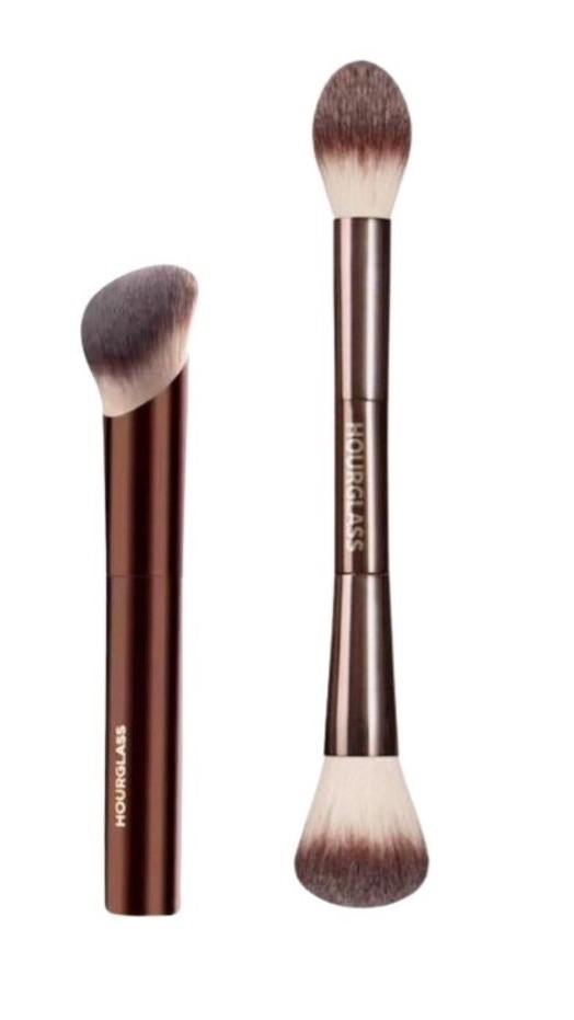 Hourglass 6Pcs Vegan Makeup Brush Set Cruelty-Free Face Blending Brush