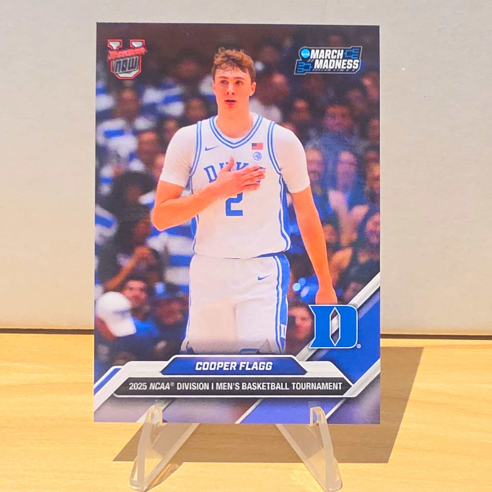 Topps 2024-25 Bowman U Now NCAA March Madness Cooper Flagg Duke #2 /10850 RC