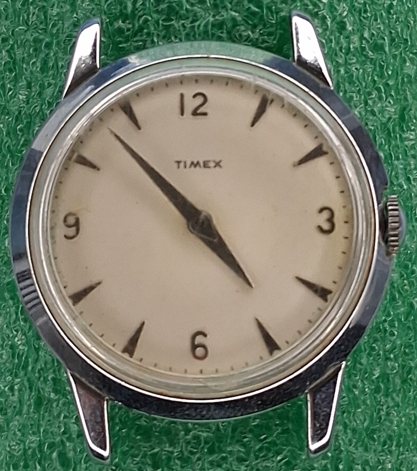 Lot W2510 Mens Runs Timex Mercury Manual Wind Old Movement Vintage Watch As Is