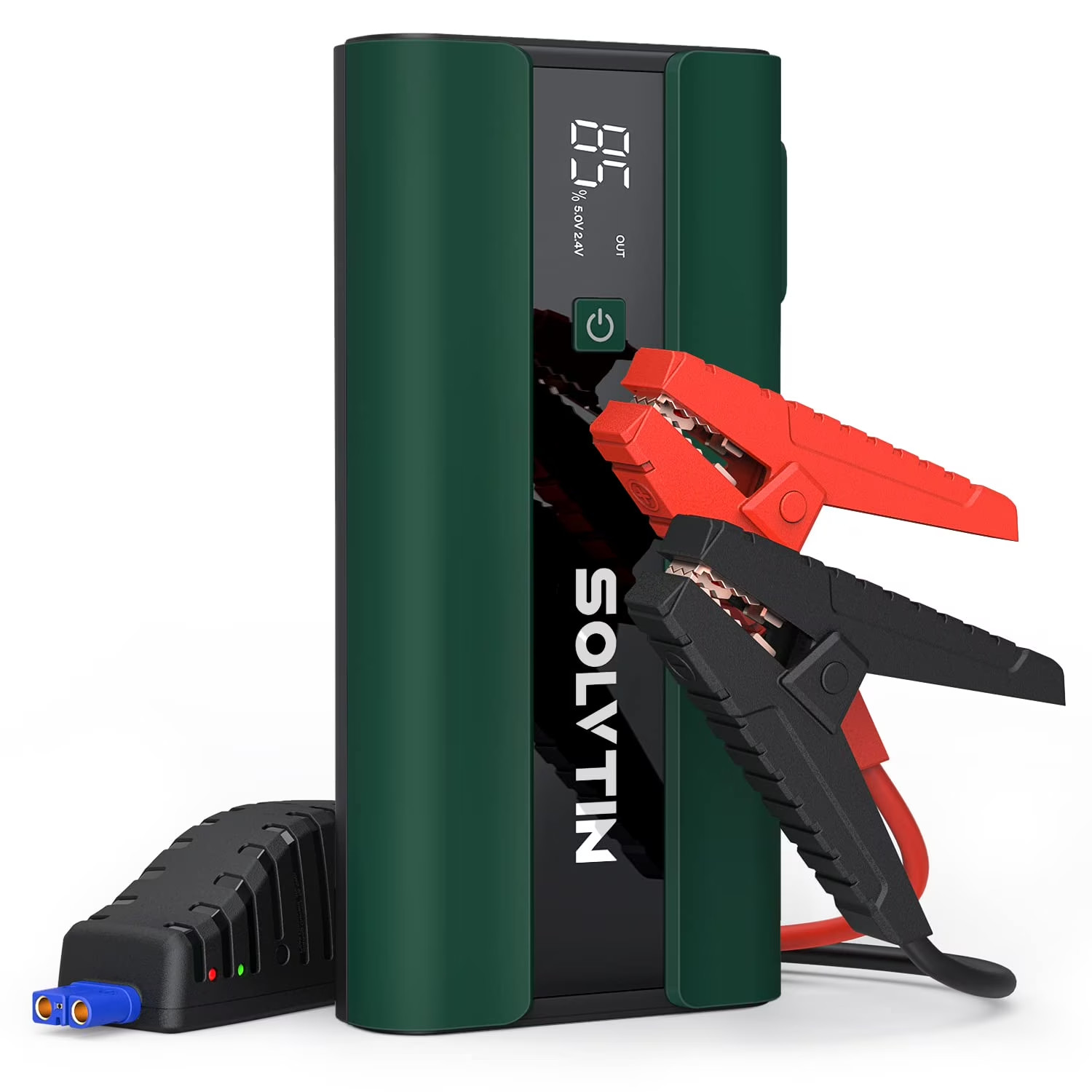SOLVTIN S6 Pro Jump Starter 2000A Peak, Portable Car Jump Starter for up to 8L G