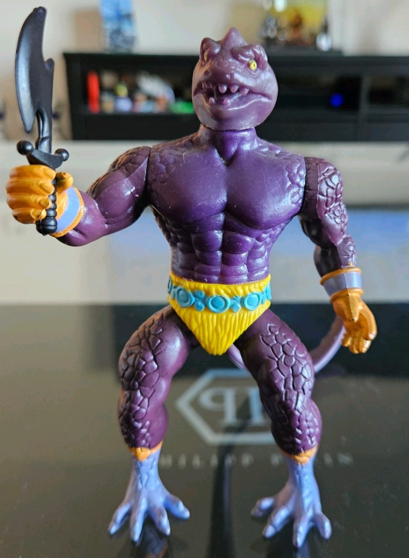 1982 Snakeman Complete Vintage Warrior Beasts Remco Figure