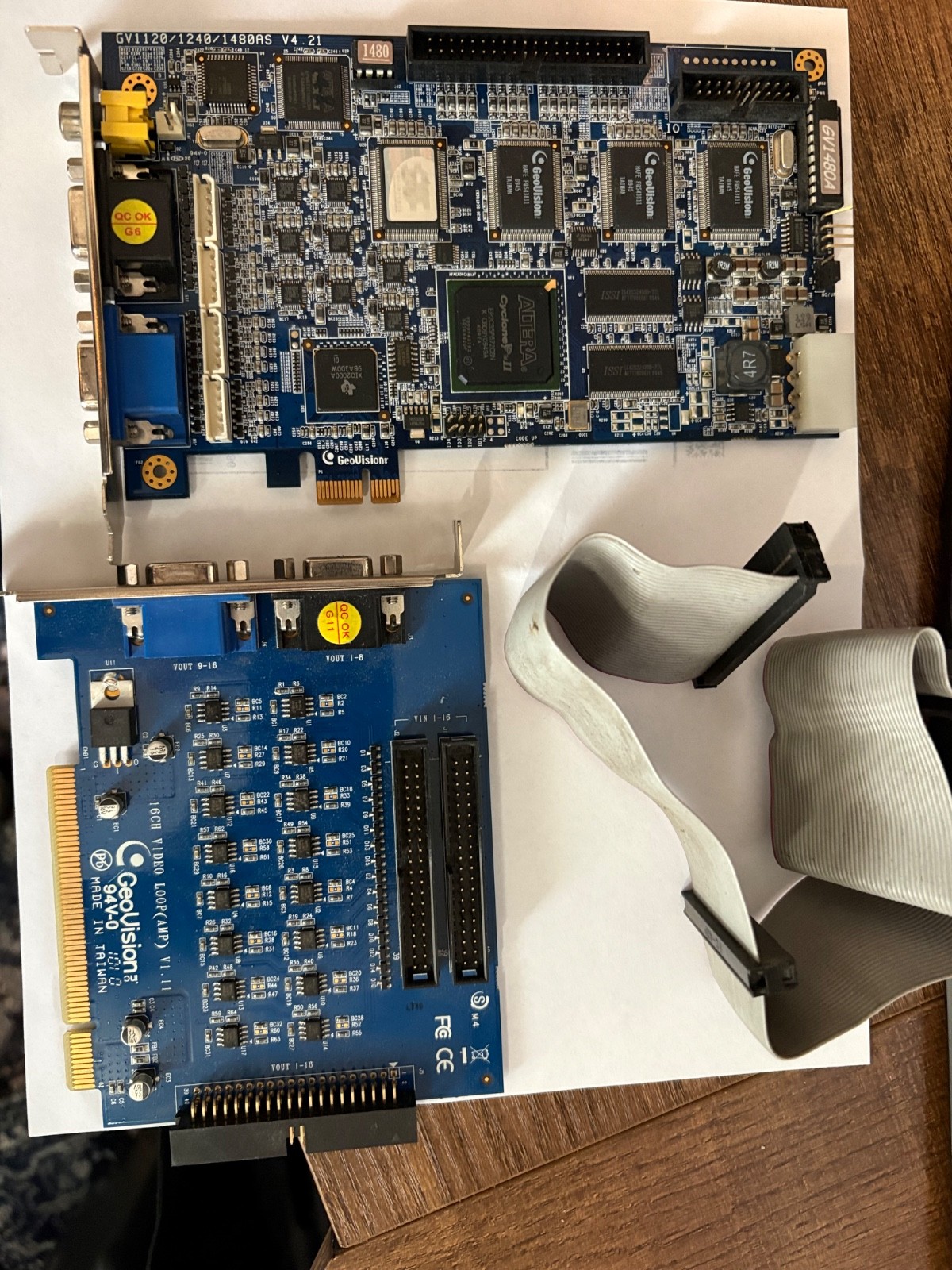 Geovision GV-1480A V4.21 16 Channel with additional looping card Geovision GV-1480A V4.21 16 Channel with additional looping card