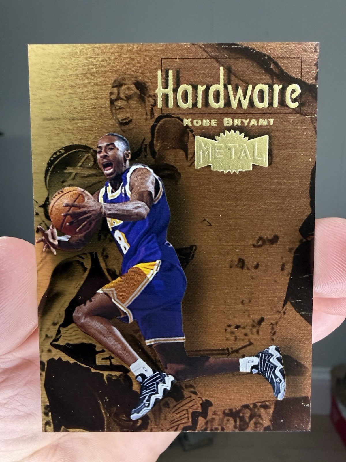 1997-98 Metal Universe Championship Hardware #7 Kobe Bryant Lakers SP