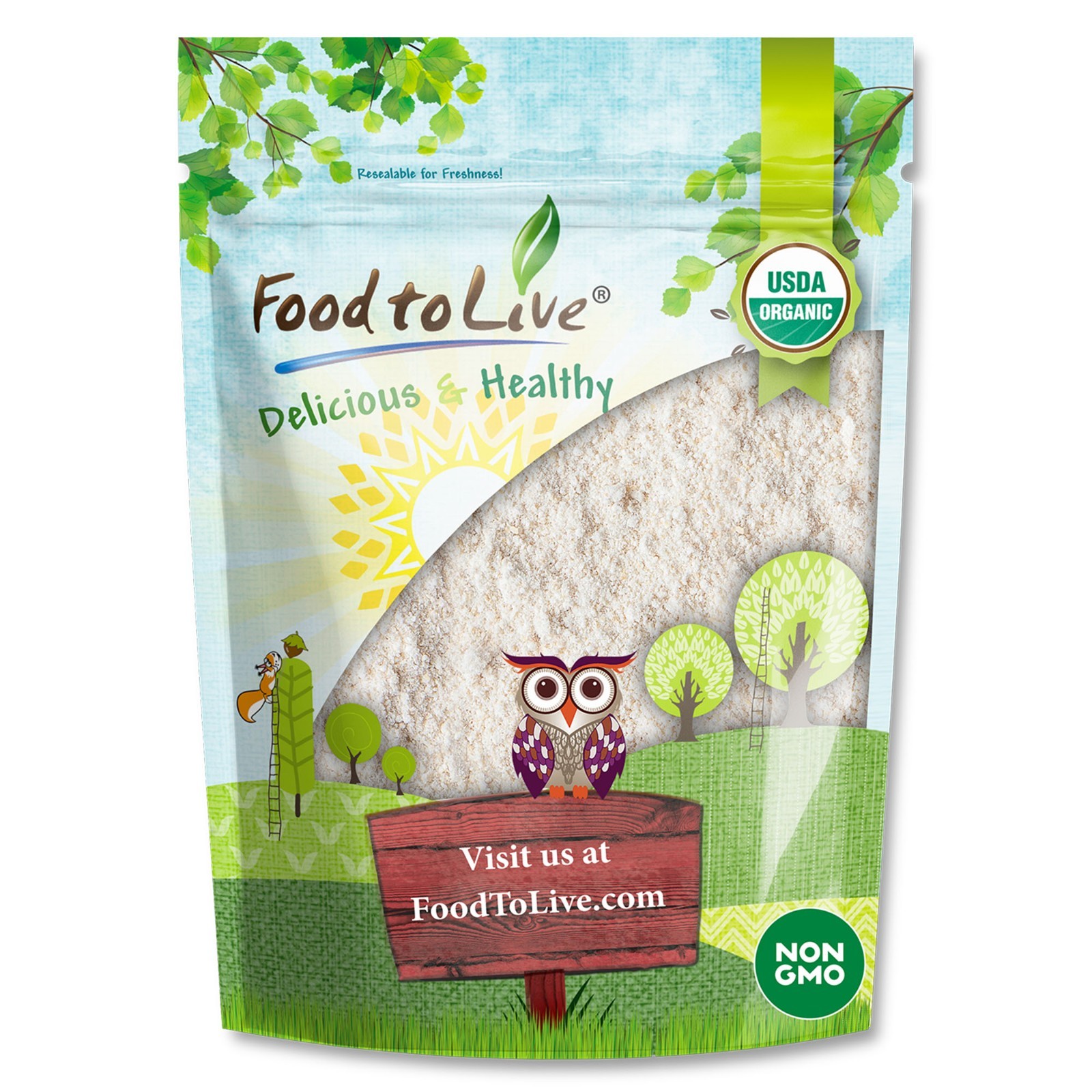 Gluten-Free Organic Whole Grain White Sorghum Flour – Vegan, Kosher, Bulk Gluten-Free Organic Whole Grain White Sorghum Flour – Vegan, Kosher, Bulk