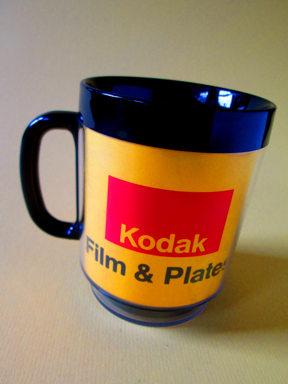 Vintage Eastman Kodak Coffee Cup Film Plates Rochester NY Mug 1980 USA Vintage Eastman Kodak Coffee Cup Film Plates Rochester NY Mug 1980 USA