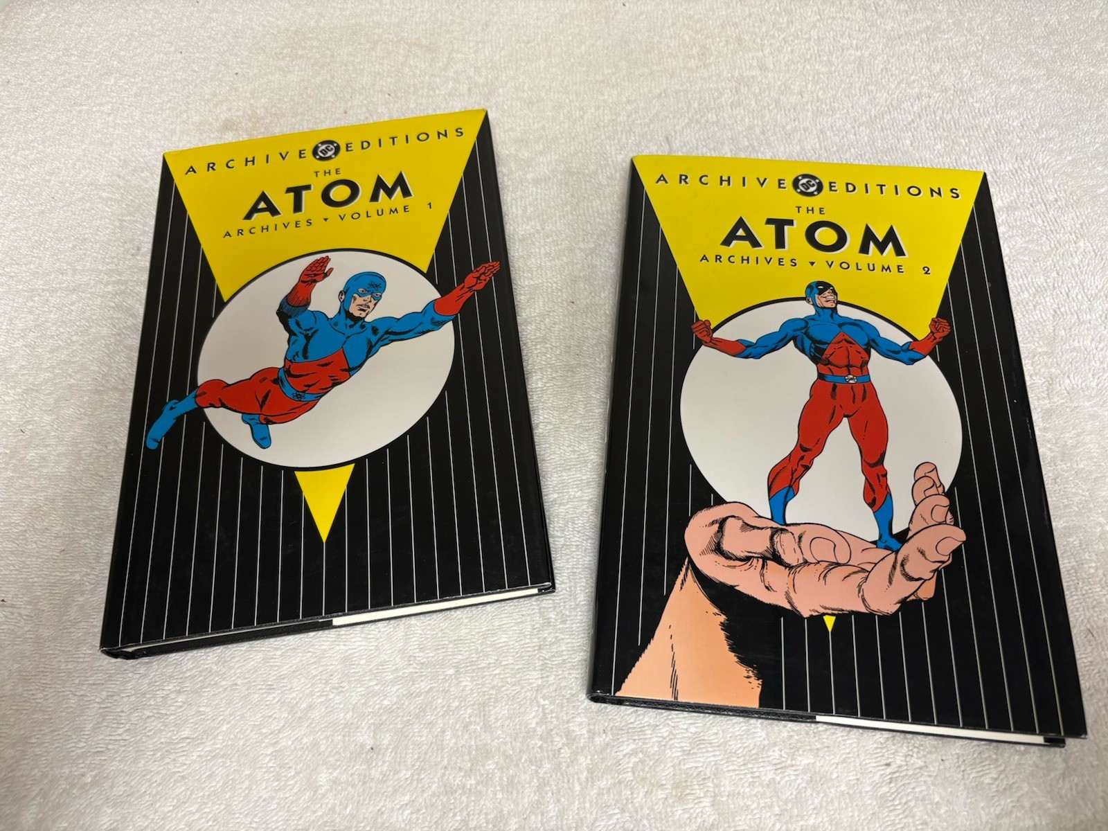 DC Archives The Atom Volume 1 And 2 Hard Cover Very Nice DC Archives The Atom Volume 1 And 2 Hard Cover Very Nice
