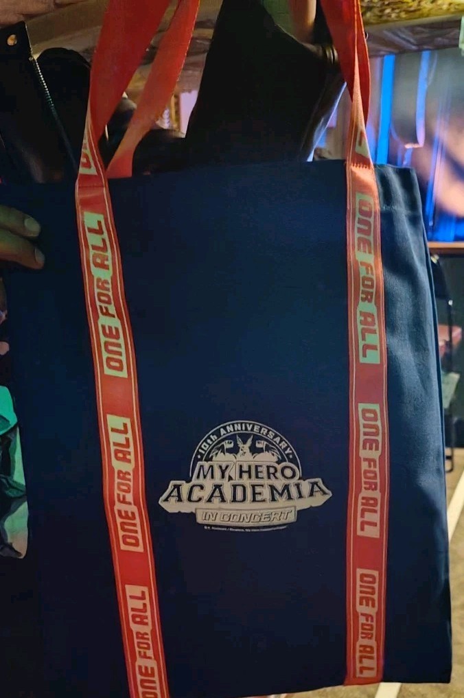 My Hero Academia 10th Anniversary In Concert Exclusive Event Tote Bag