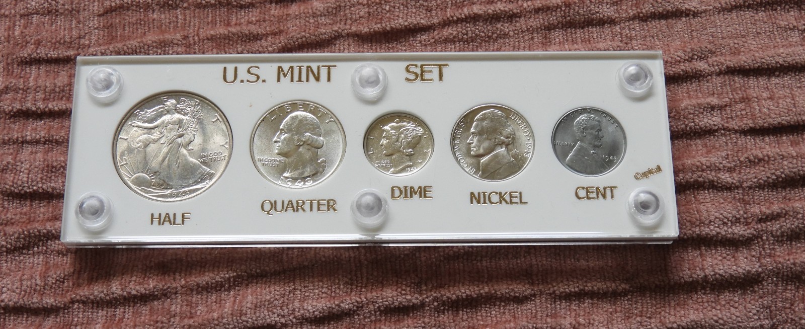 1943 P SILVER MINT  SET- UNCIRCULATED CHOICE -UNIQUE