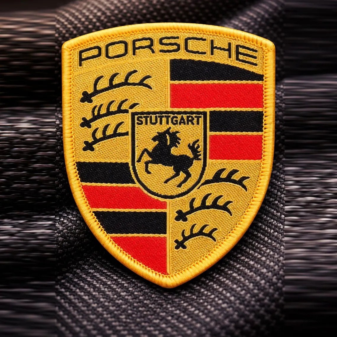 Porsche Stuttgart Embroidered Iron On Sew On Patch Jacket Backpack Badge