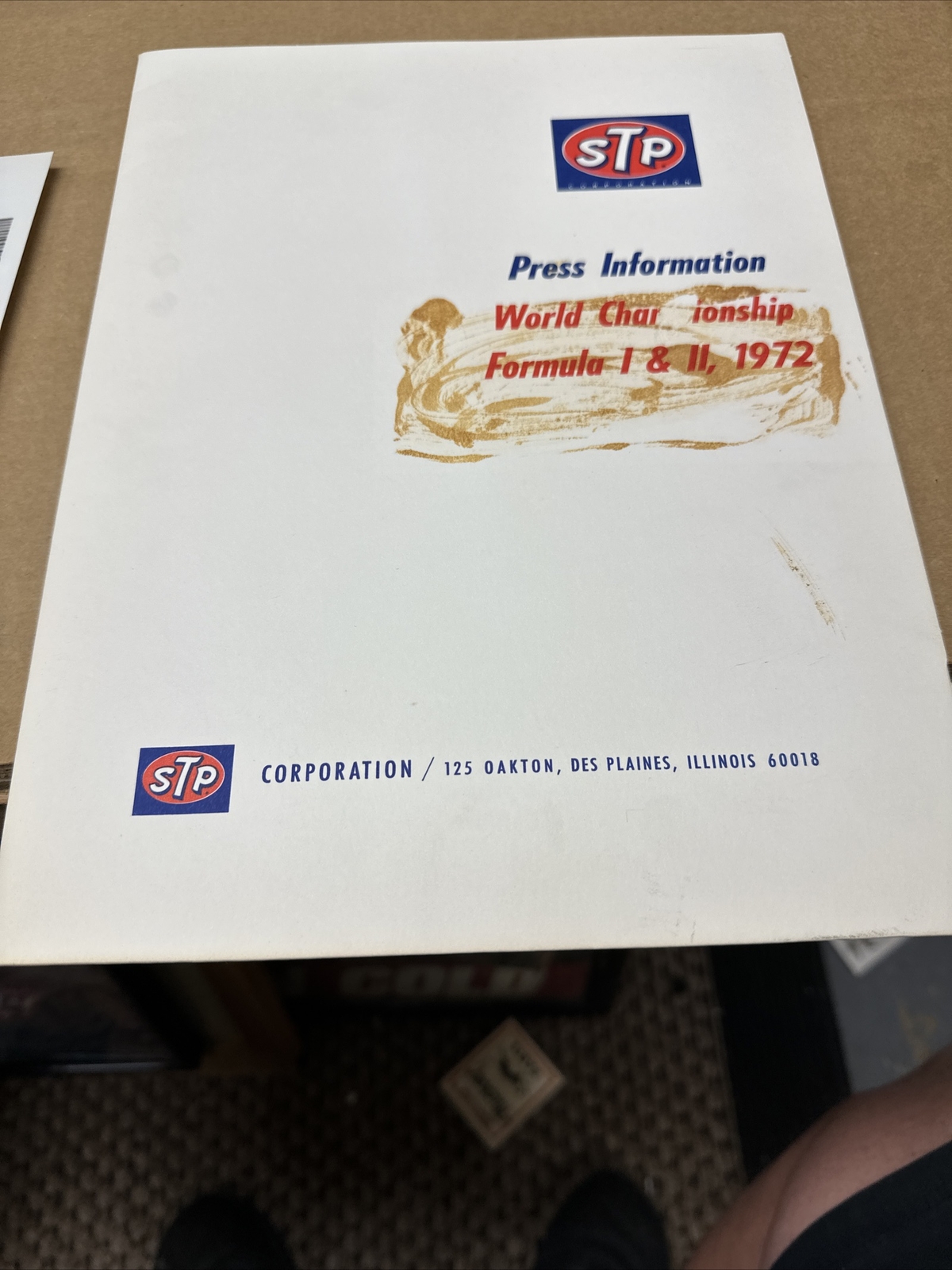 1972 STP Lola USAC Indy car press kit Art Pollard Andy Granatelli Lots Of Photos