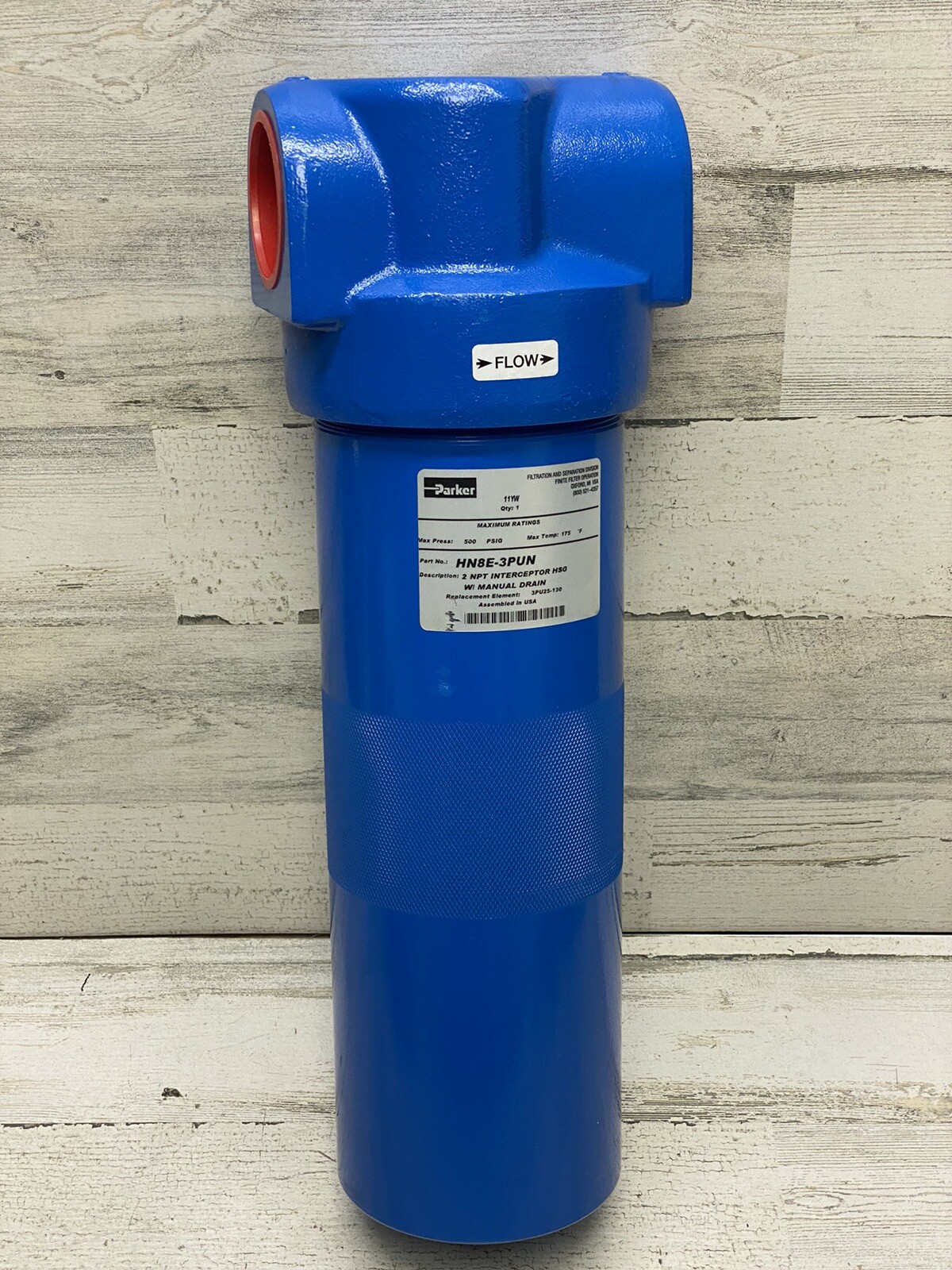 PARKER HN8E-3PUN Hydraulic Filter  2\
