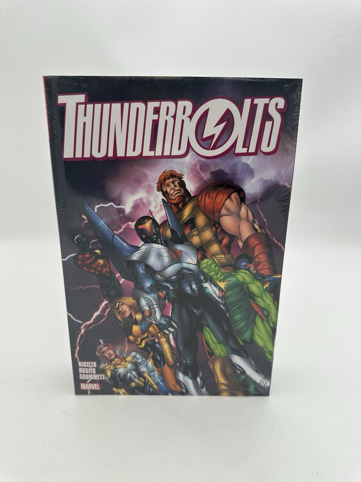 THUNDERBOLTS OMNIBUS VOL. 3 HC GRUMMETT NEW THUNDERBOLTS COVER THUNDERBOLTS OMNIBUS VOL. 3 HC GRUMMETT NEW THUNDERBOLTS COVER