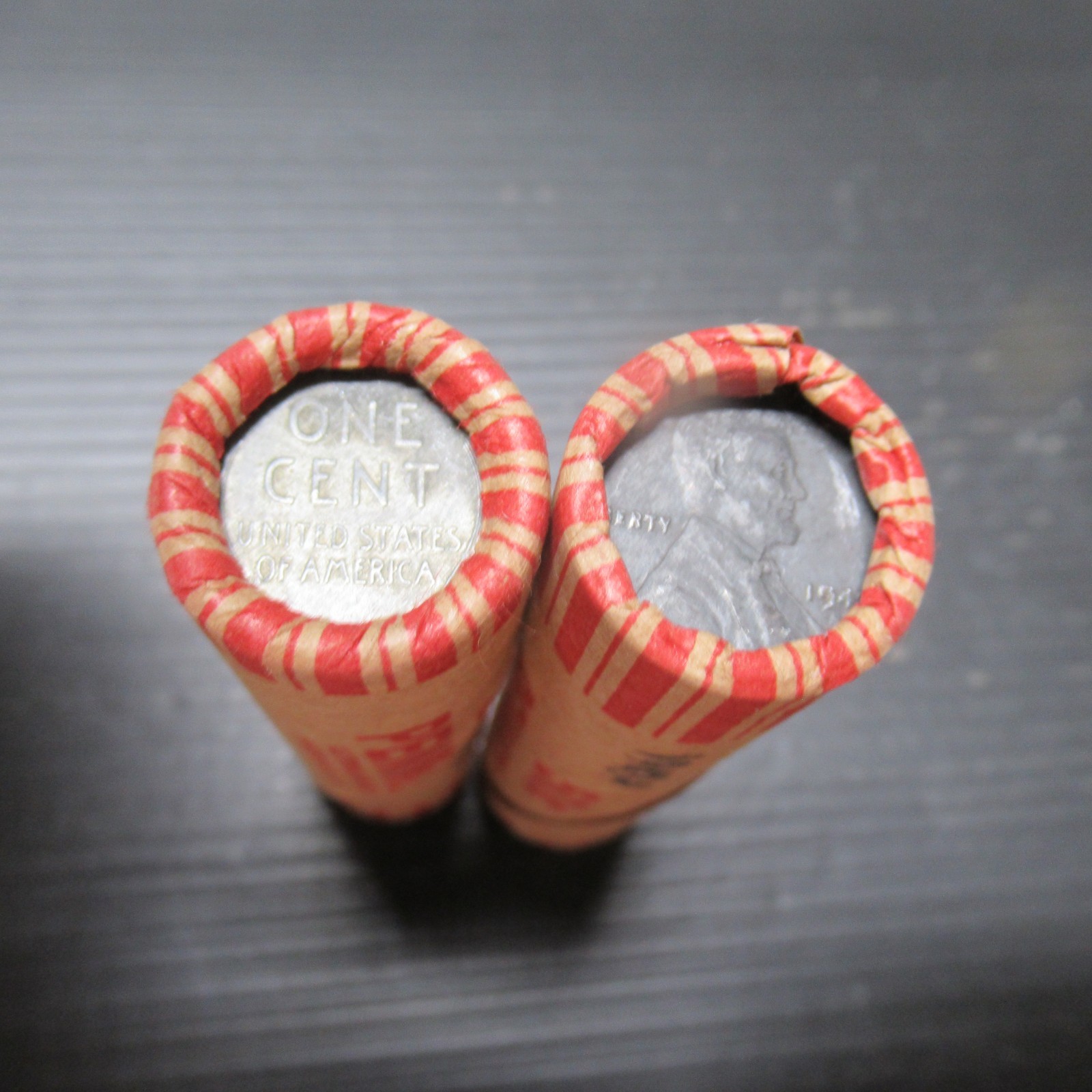 NO RUST 1943-P FULL ROLL OF 50 STEEL PENNIES NICE CIRCULATED QUALITY WWII COINS NO RUST 1943-P FULL ROLL OF 50 STEEL PENNIES NICE CIRCULATED QUALITY WWII COINS