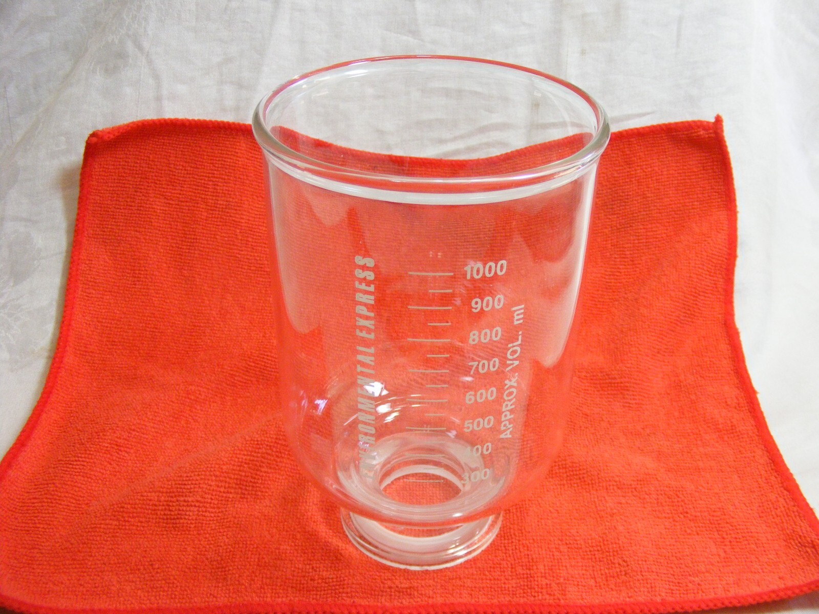 Vintage Environmental Express 1000ml Glass Filtration Apparatus Funnel