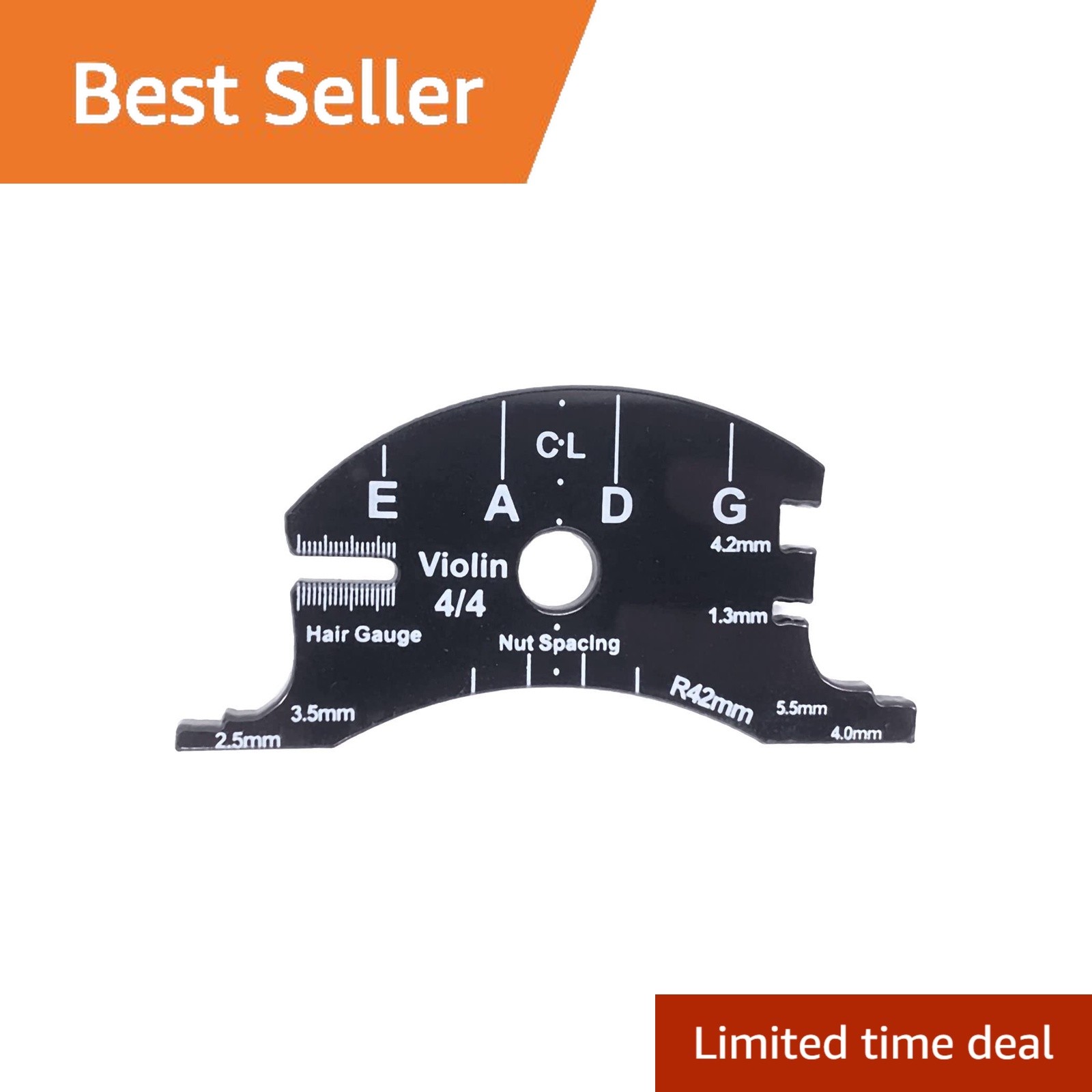 TUOREN 4/4 Violin Bridge Fingerboard Template TUOREN 4/4 Violin Bridge Fingerboard Template
