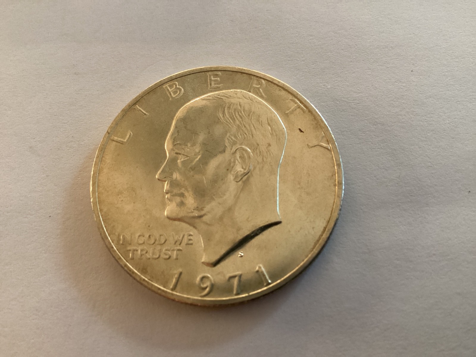 1971-S Eisenhower Silver Dollar 1971-S Eisenhower Silver Dollar