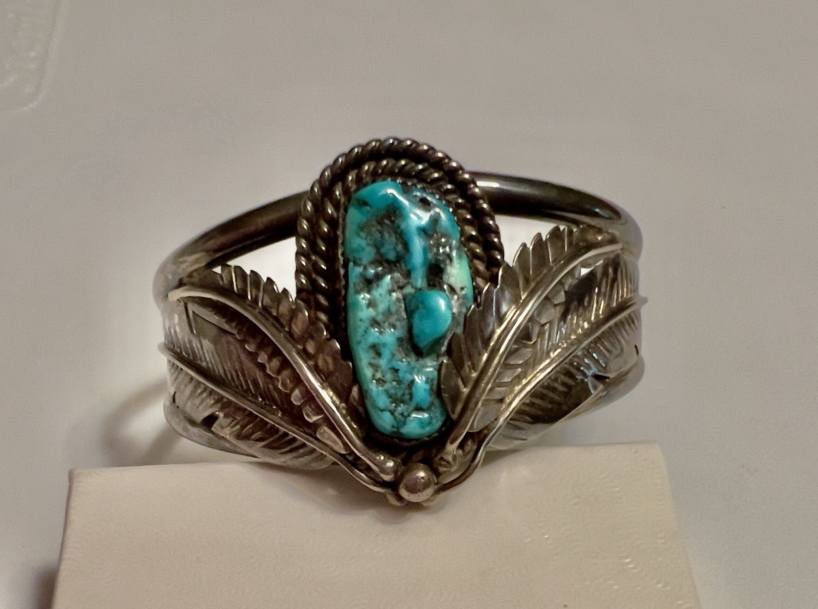 Vintage Native American Turquoise Cuff Bracelet
