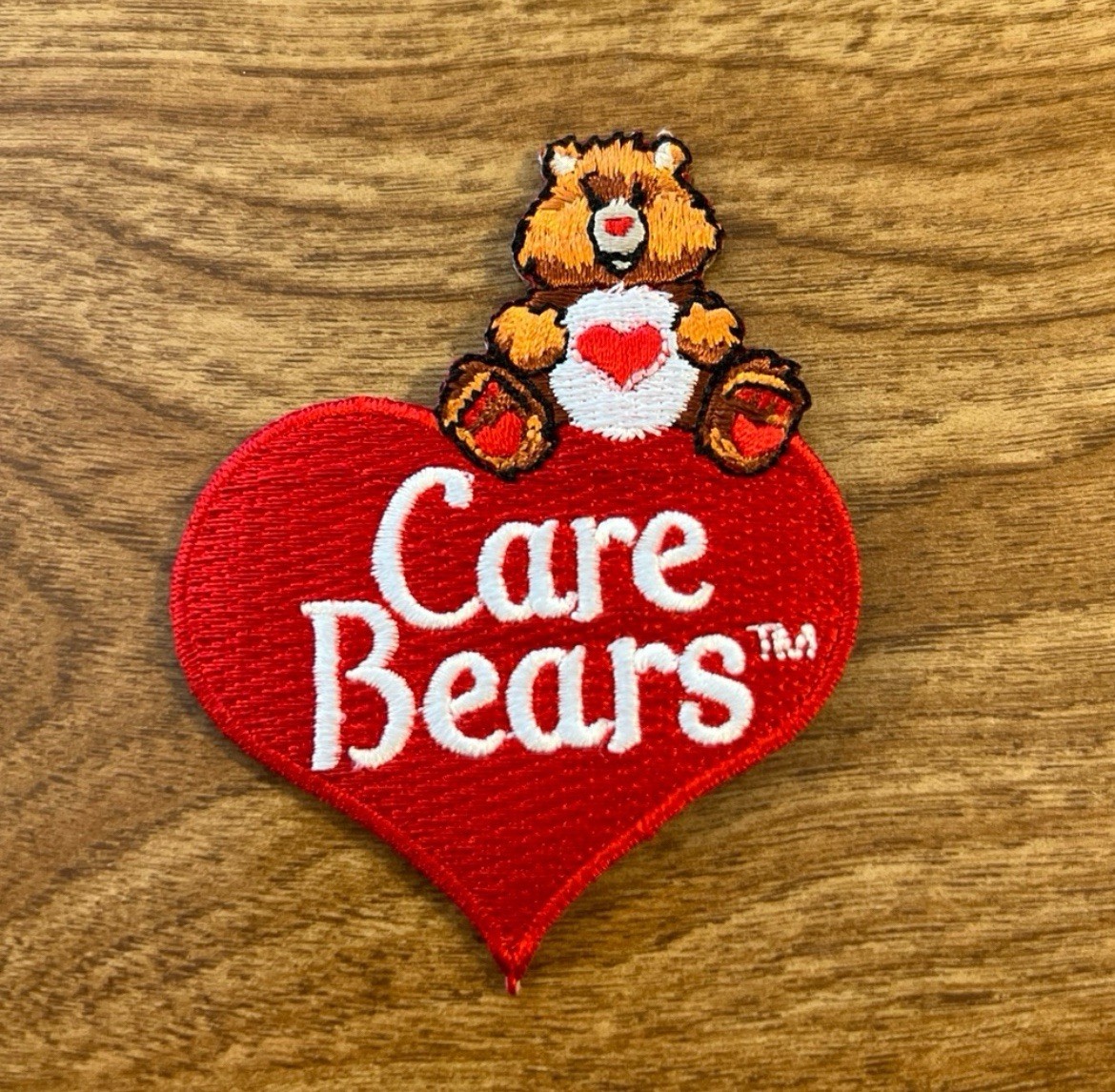 NEW & RARE 2001 Official Care Bears Iron On Patch NEW & RARE 2001 Official Care Bears Iron On Patch