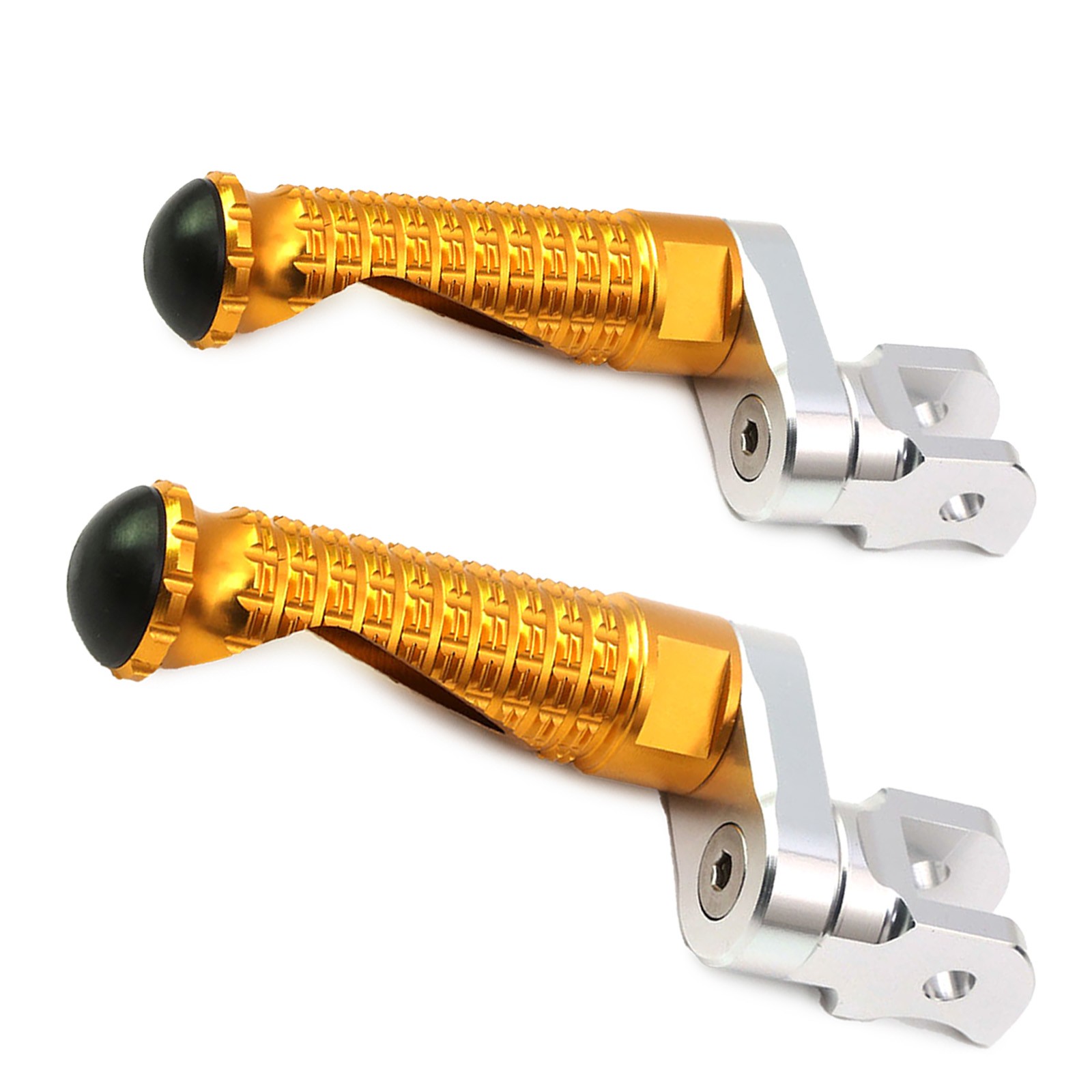 MPRO 1 inch Riser Gold Front Foot Pegs For CBR1000RR Fireblade 08-13 14 15