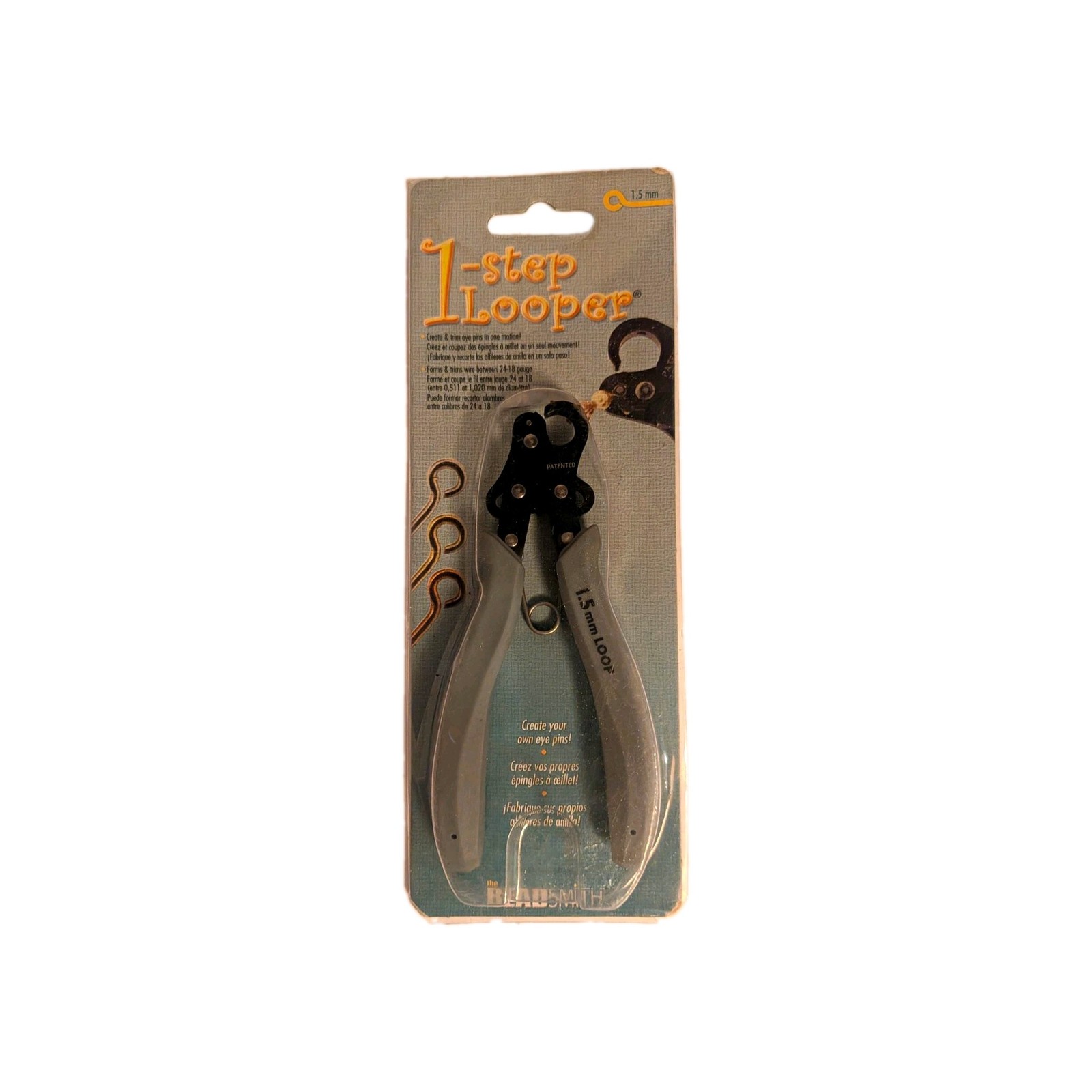 Beadsmith 1-Step Looper Beading Pliers Tool 1.5mm Loop Jewelry Making Beadsmith 1-Step Looper Beading Pliers Tool 1.5mm Loop Jewelry Making
