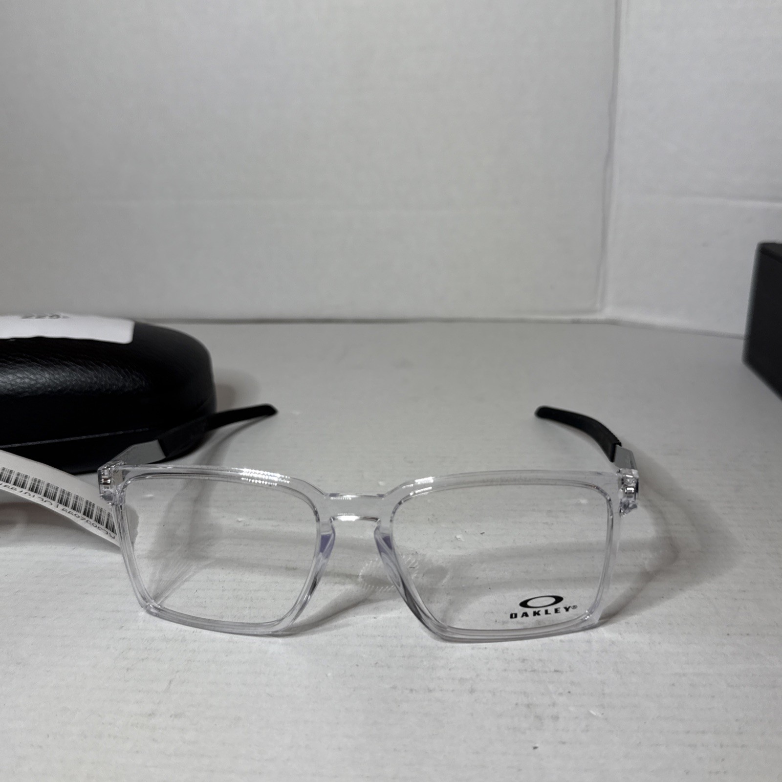 OAKLEY OX8055 Color 0356 Polished Clear Black Size 56 17 136 EXCHANGE OAKLEY OX8055 Color 0356 Polished Clear Black Size 56 17 136 EXCHANGE