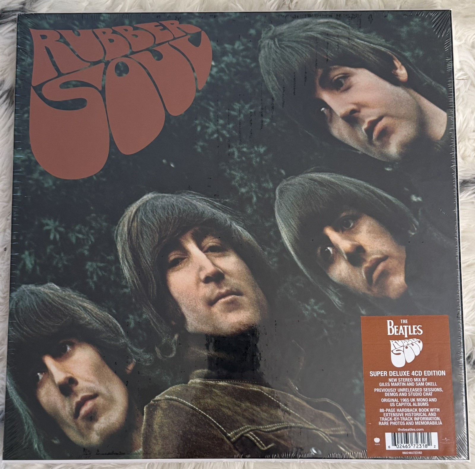 The Beatles Rubber Soul Super Deluxe 4CD Box Set 2026 Sealed