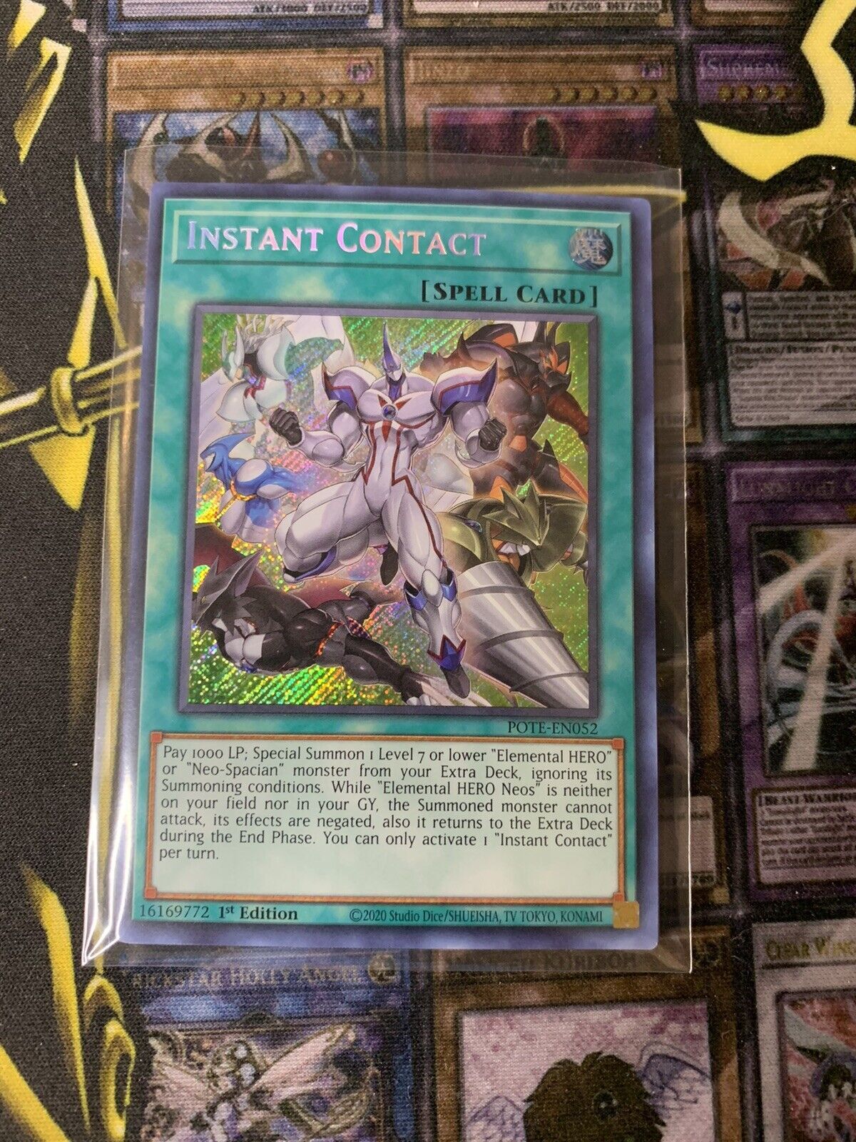 Yugioh Complete Neo-Spacian Deck Elemental Hero Liquid Soldier Shadow M + Bonus