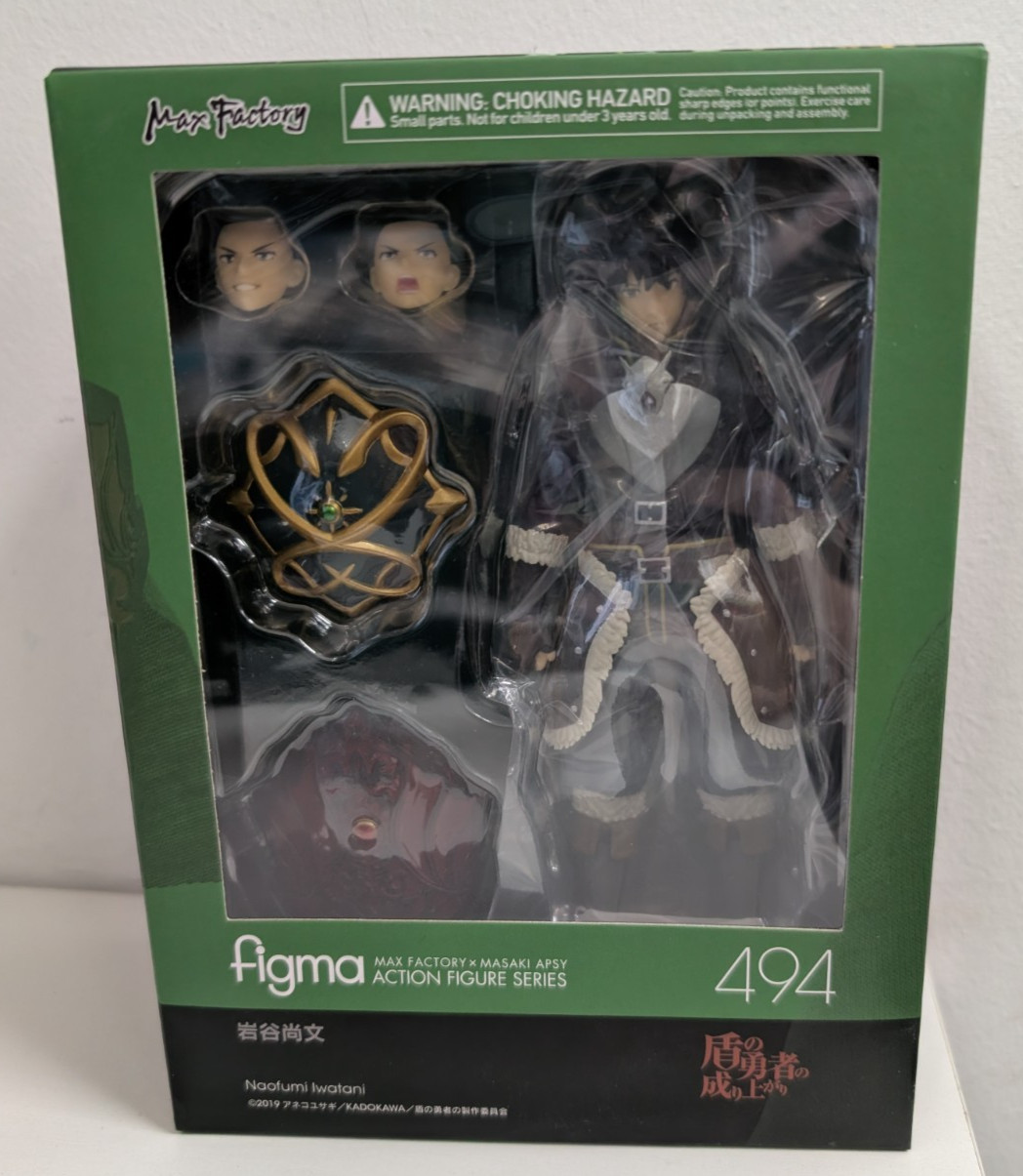 Max Factory Figma Rising of the Shield Hero #494 Naofumi Iwatai New in Box