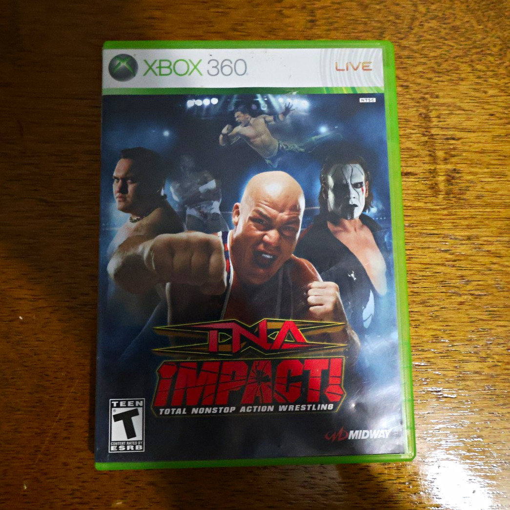 TNA Impact Microsoft Xbox 360 Complete in Box Tested TNA Impact Microsoft Xbox 360 Complete in Box Tested