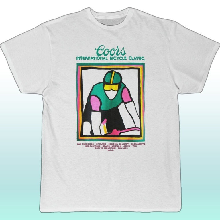 Retro Coors International Bicycle Classic Unisex Tee S-5XL