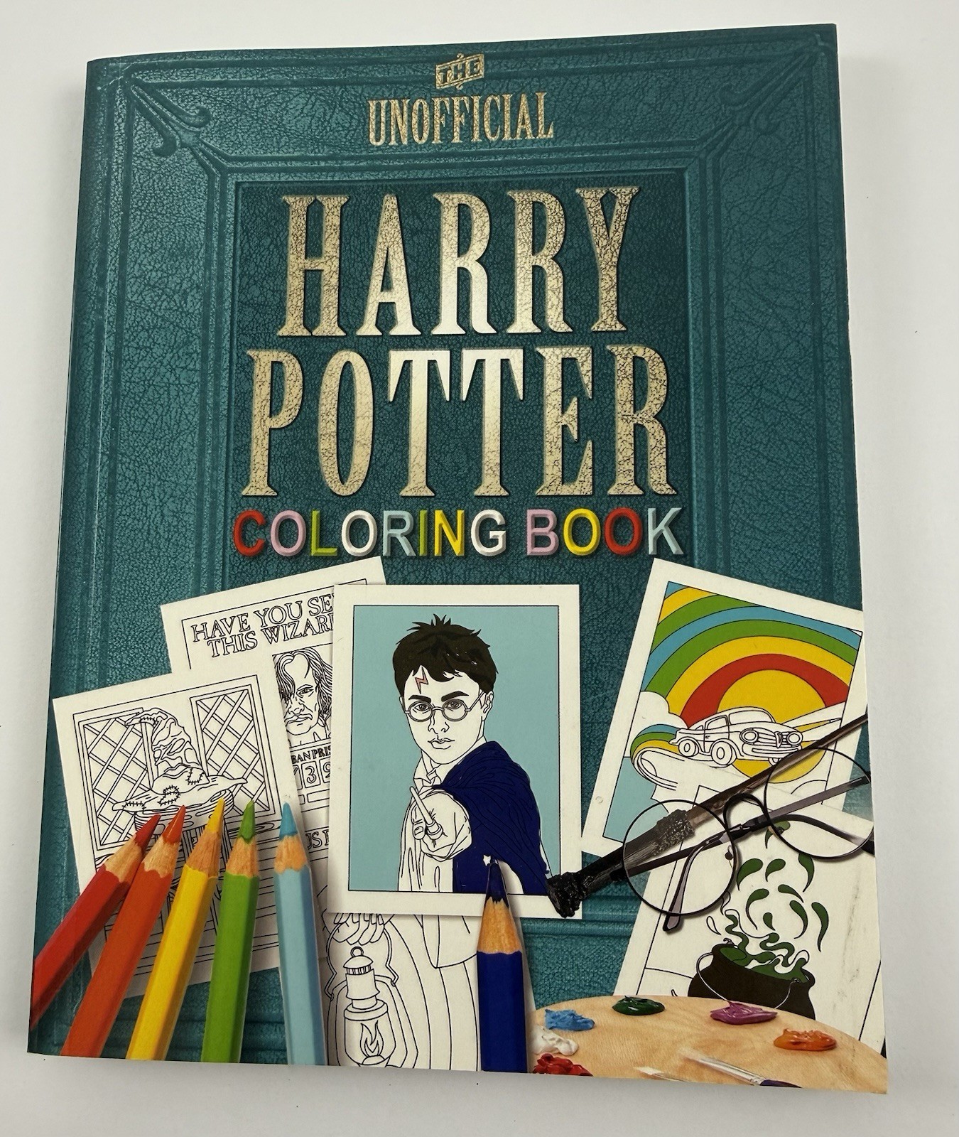 The Unofficial Harry Potter Coloring Book Brand New Moseley Road