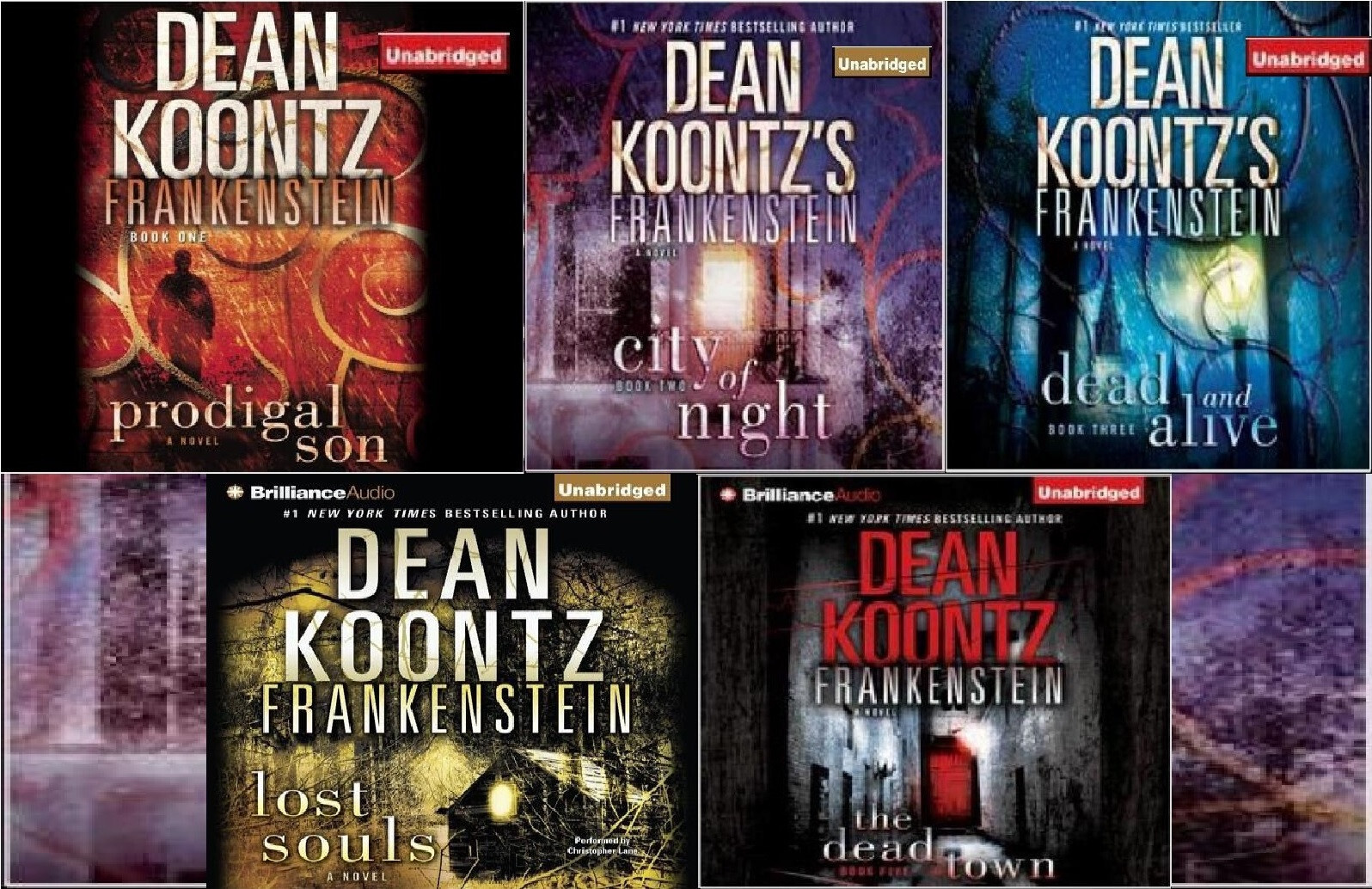 Dean Koontz\'s Frankenstein Series Prodigal Son (5 AUDIO BOOK mp3)