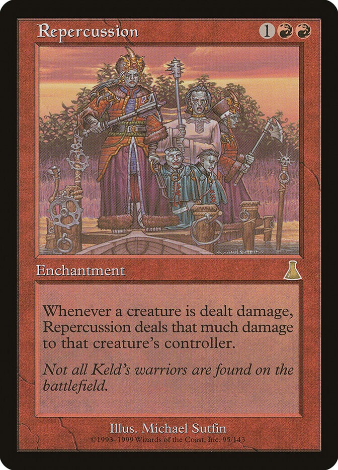Repercussion (095) Urza's Destiny UDS MTG Magic