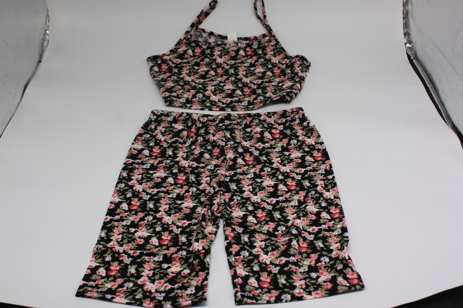 Shein kids Girls flowers matching set 11-12Y