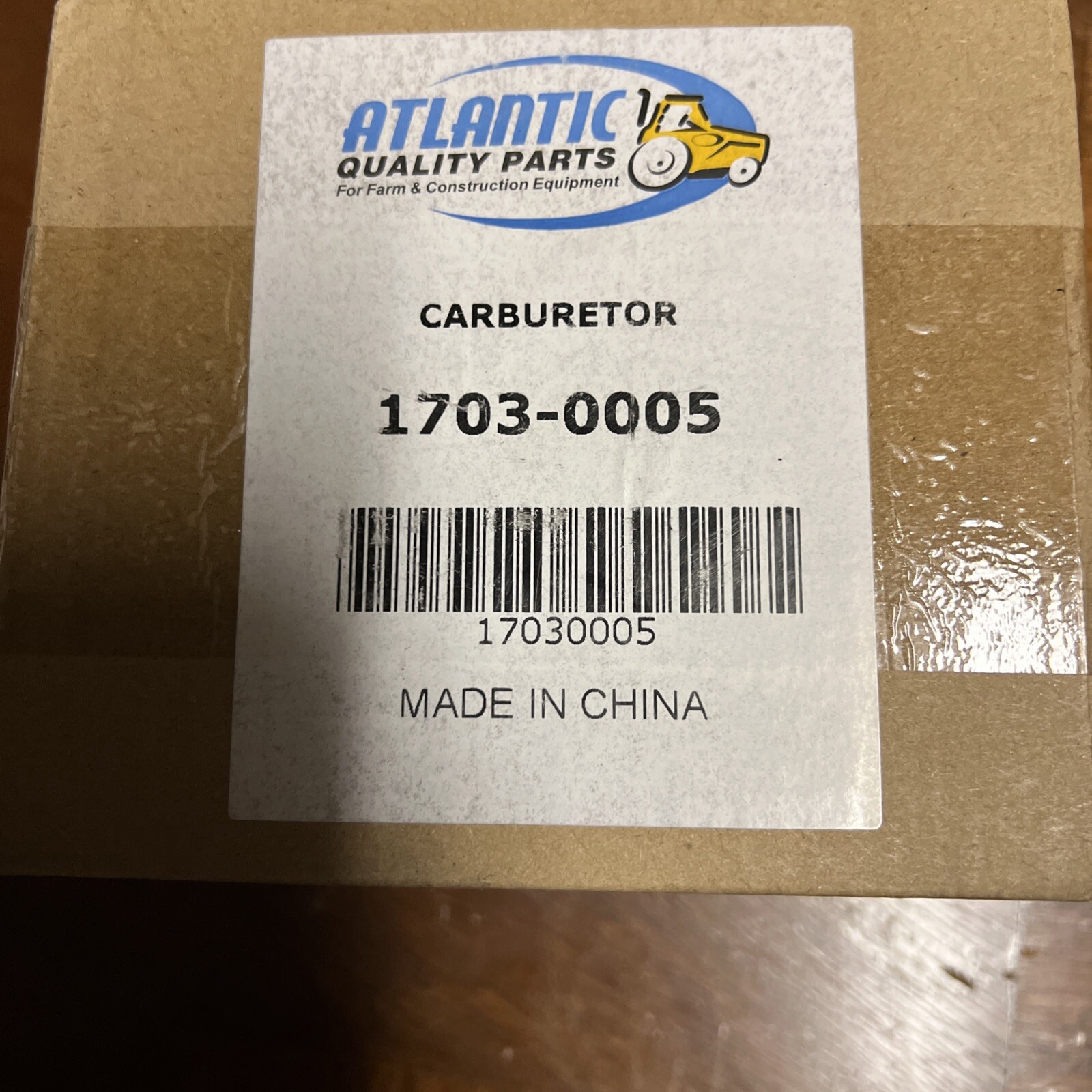 Atlantic Quality Parts 1703-0005 Carburetor, Updraft, Gasoline