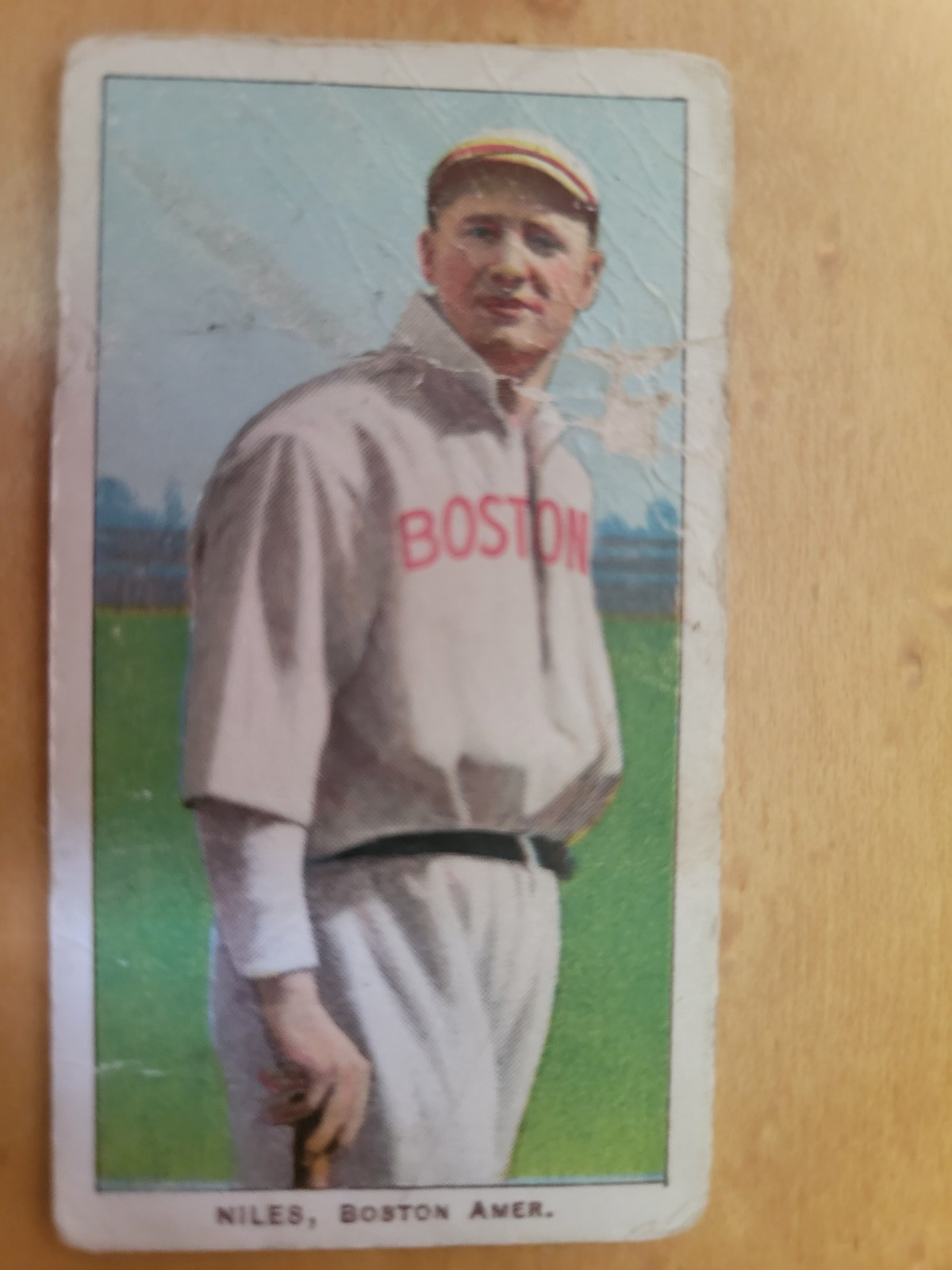 1909-1911 T-206 HARRY NILES Boston Amer. Sweet Caporal 150