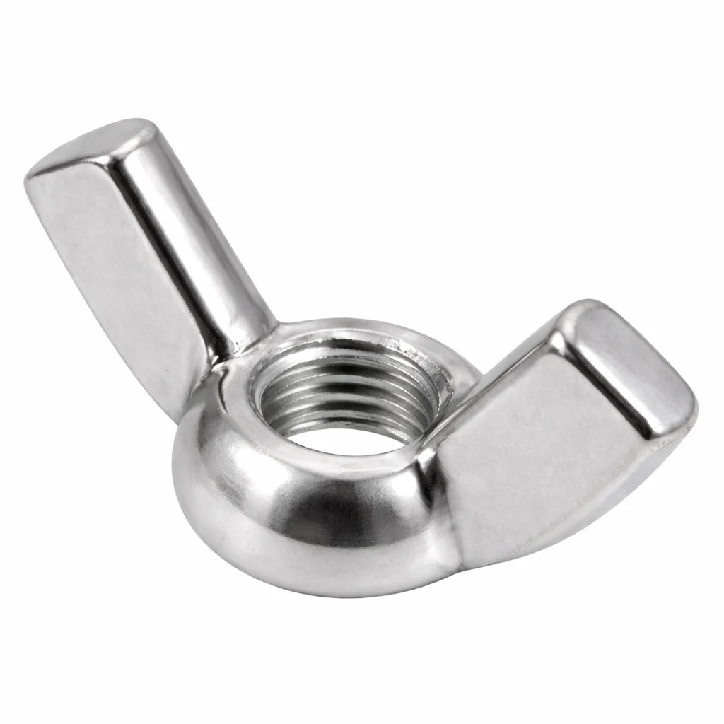 BULK BOX M6-1.00 Type A Wing Nuts A2 Stainless 2000pcs