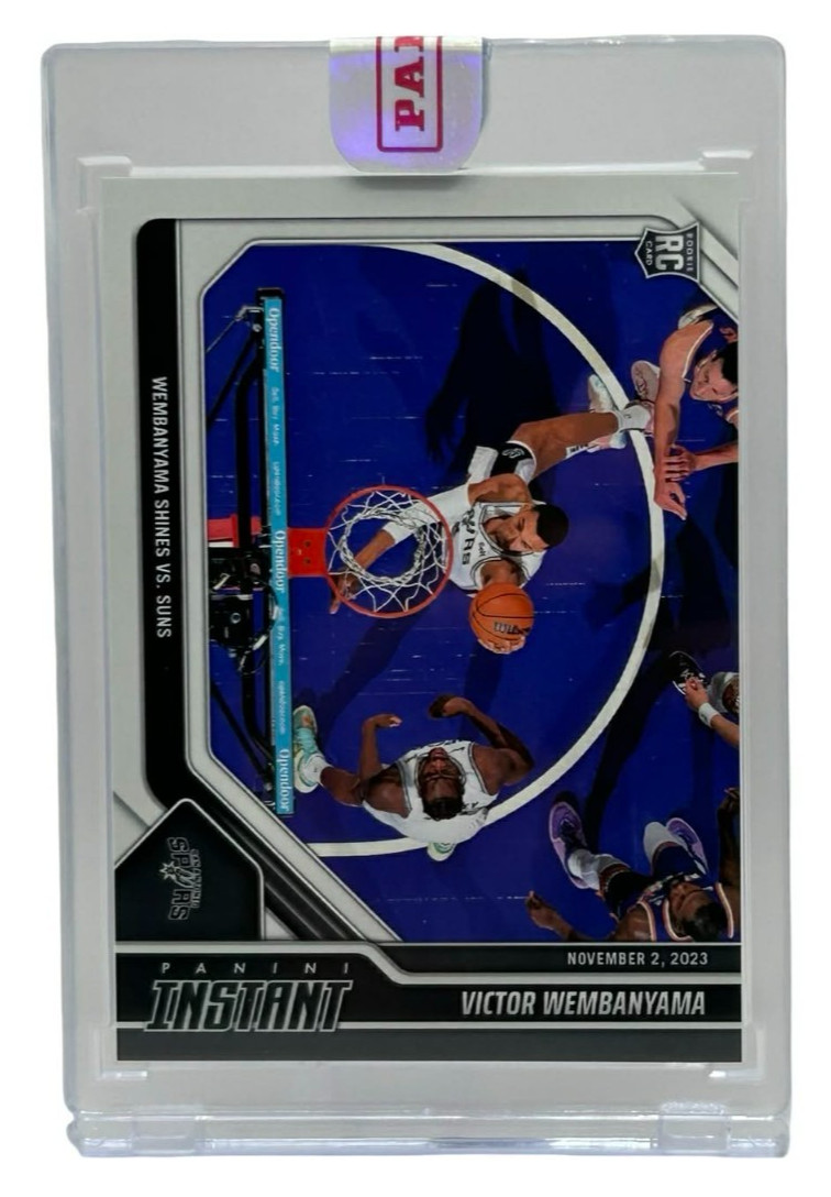 2023-24  Panini Instant NBA #36 Victor  Wembanyama  /6309  Spurs Rookie  (RC)
