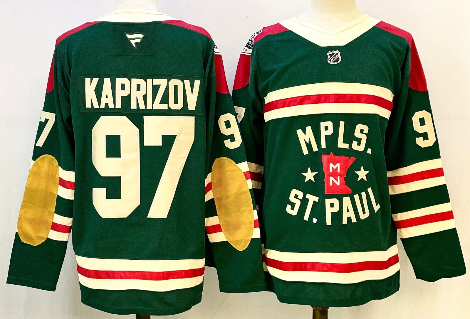 97 Kirill Kaprizov Minnesota Wild Jersey All Sizes