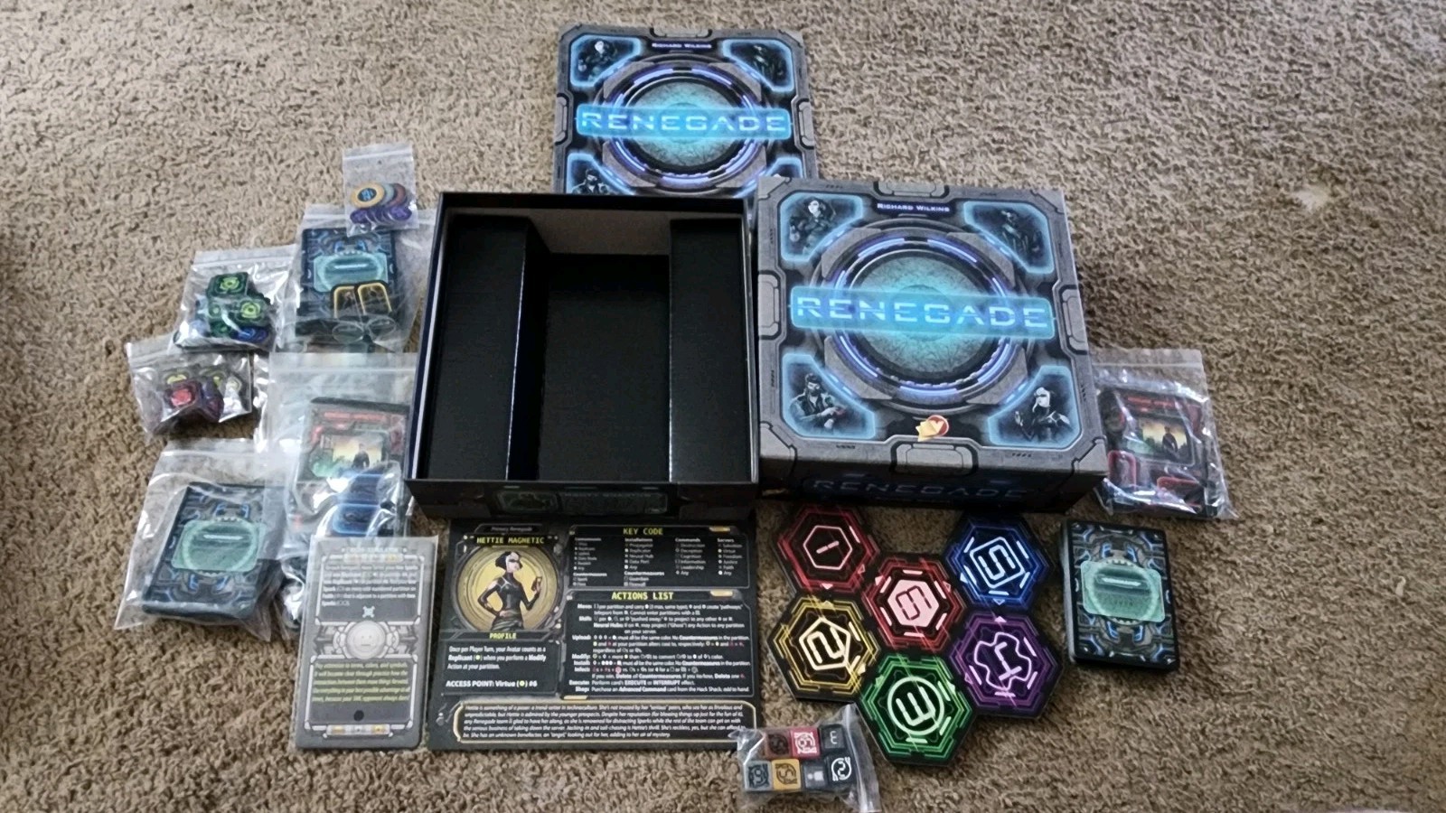 Renegade Board Game 2017 Victory Point Games Richard Wilkins Complete