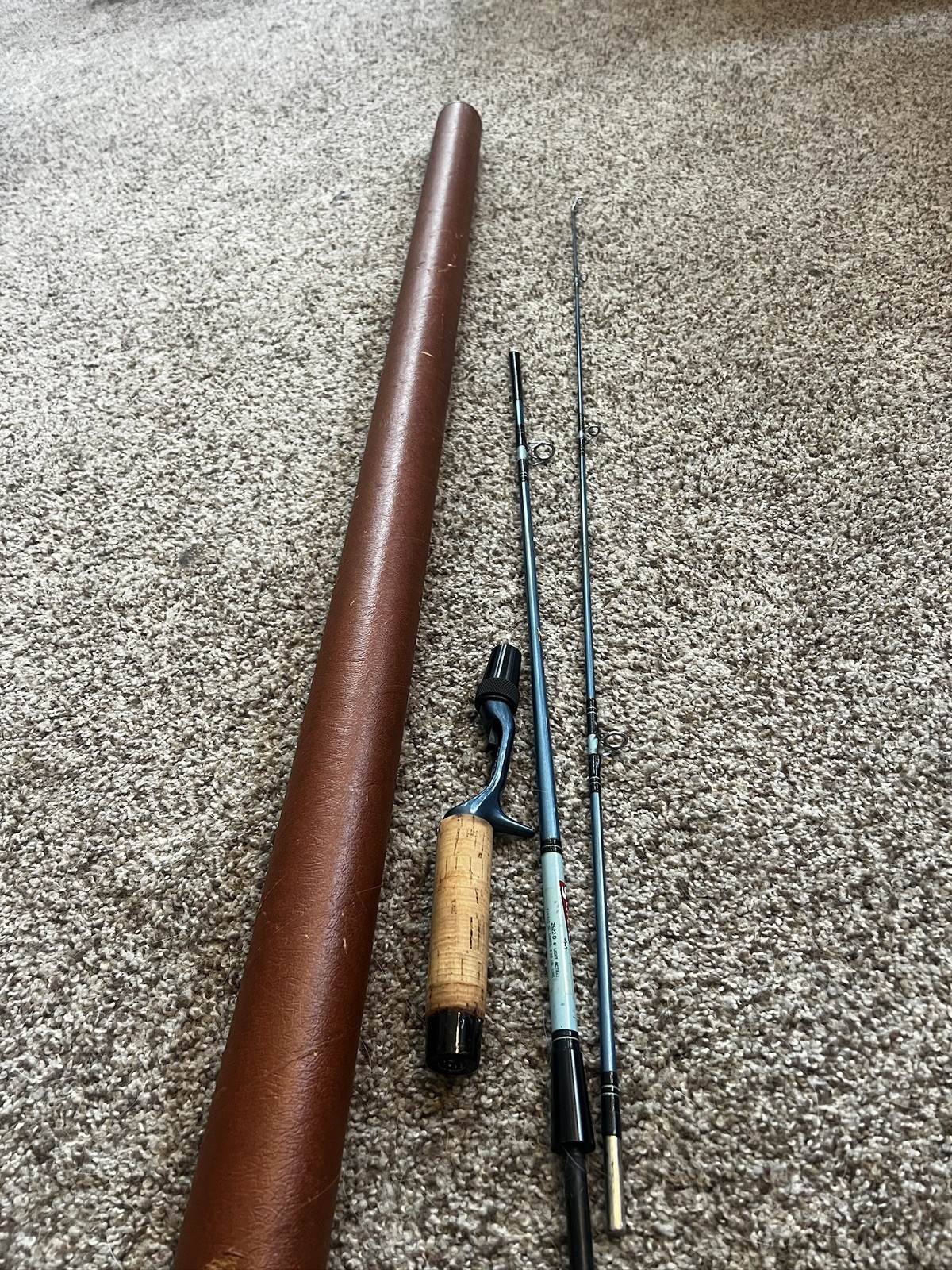 Vintage 1970’s Garcia Conolon 2622-D 6’  Light Blue 2-Star Fishing Rod