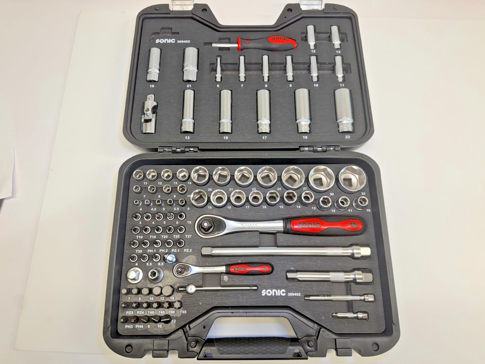 Sonic Tools NEW 94PC General Service Set MCS COMBO 1/4\