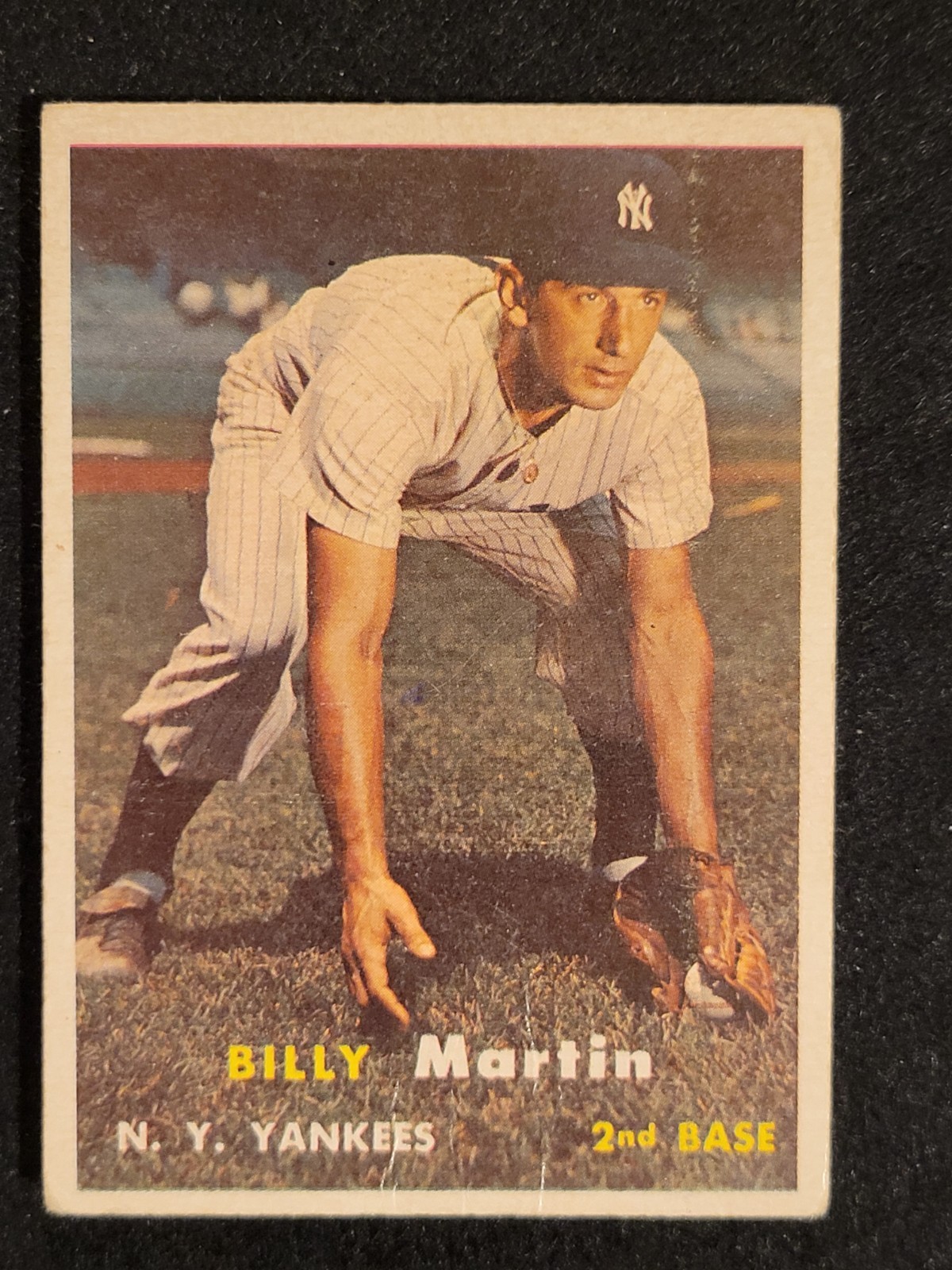 1957 Topps - Billy Martin #62 - VG  *CLCOLLECTIBLES*