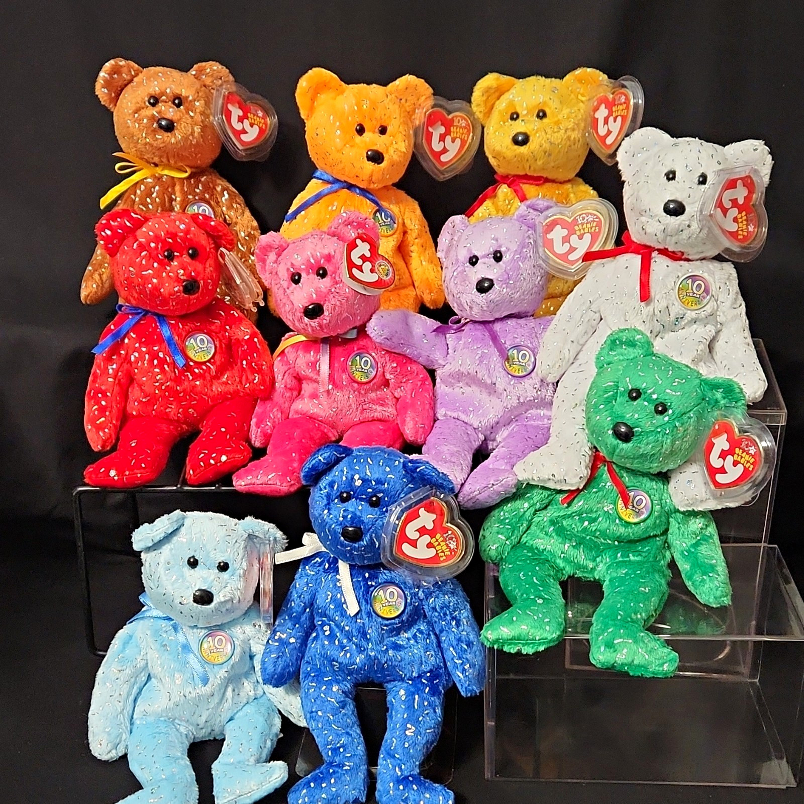 Ty Beanie Babies 10th Anniversary \