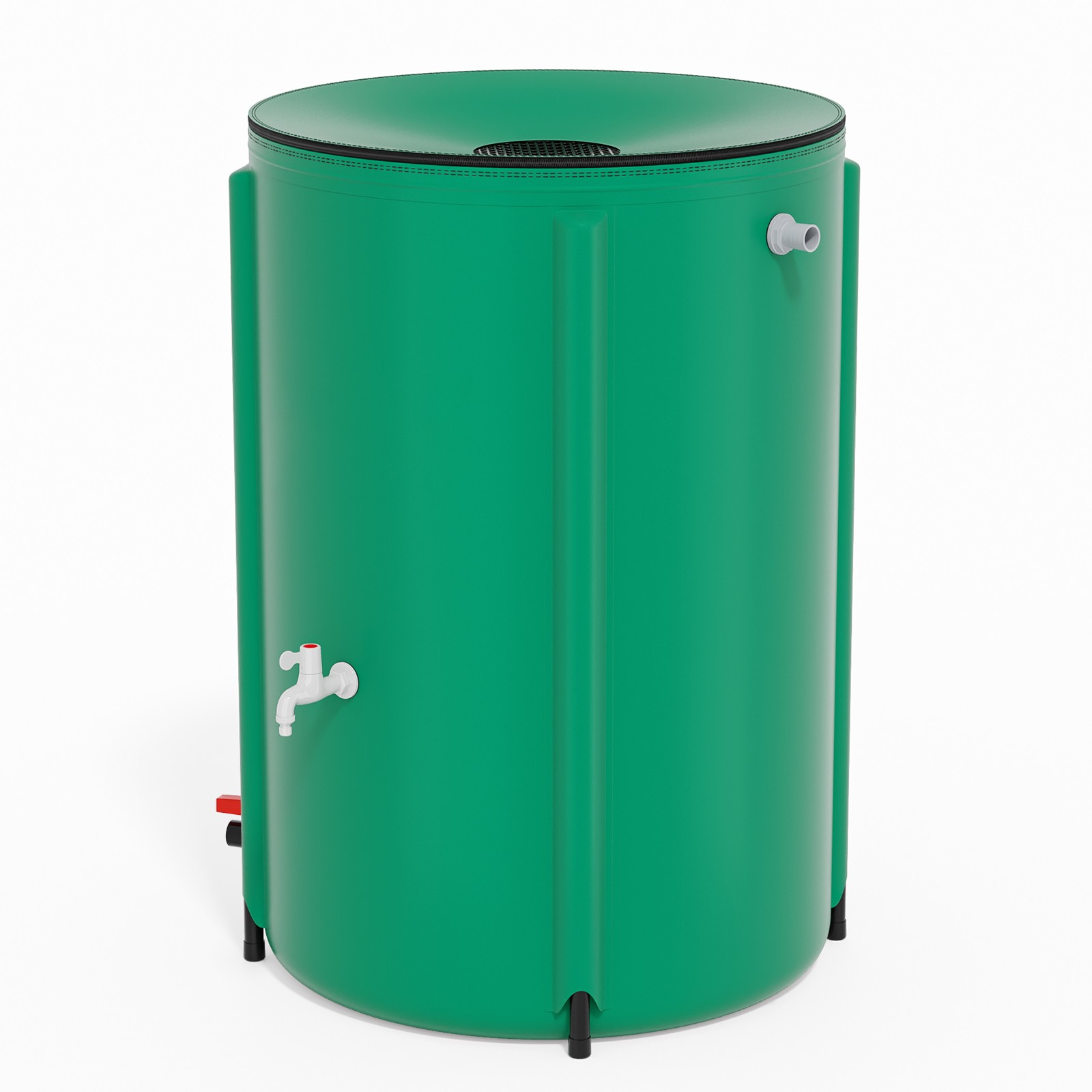 100 Gallon Rain Barrel Water Collector Portable Collapsable Rainwater Collection